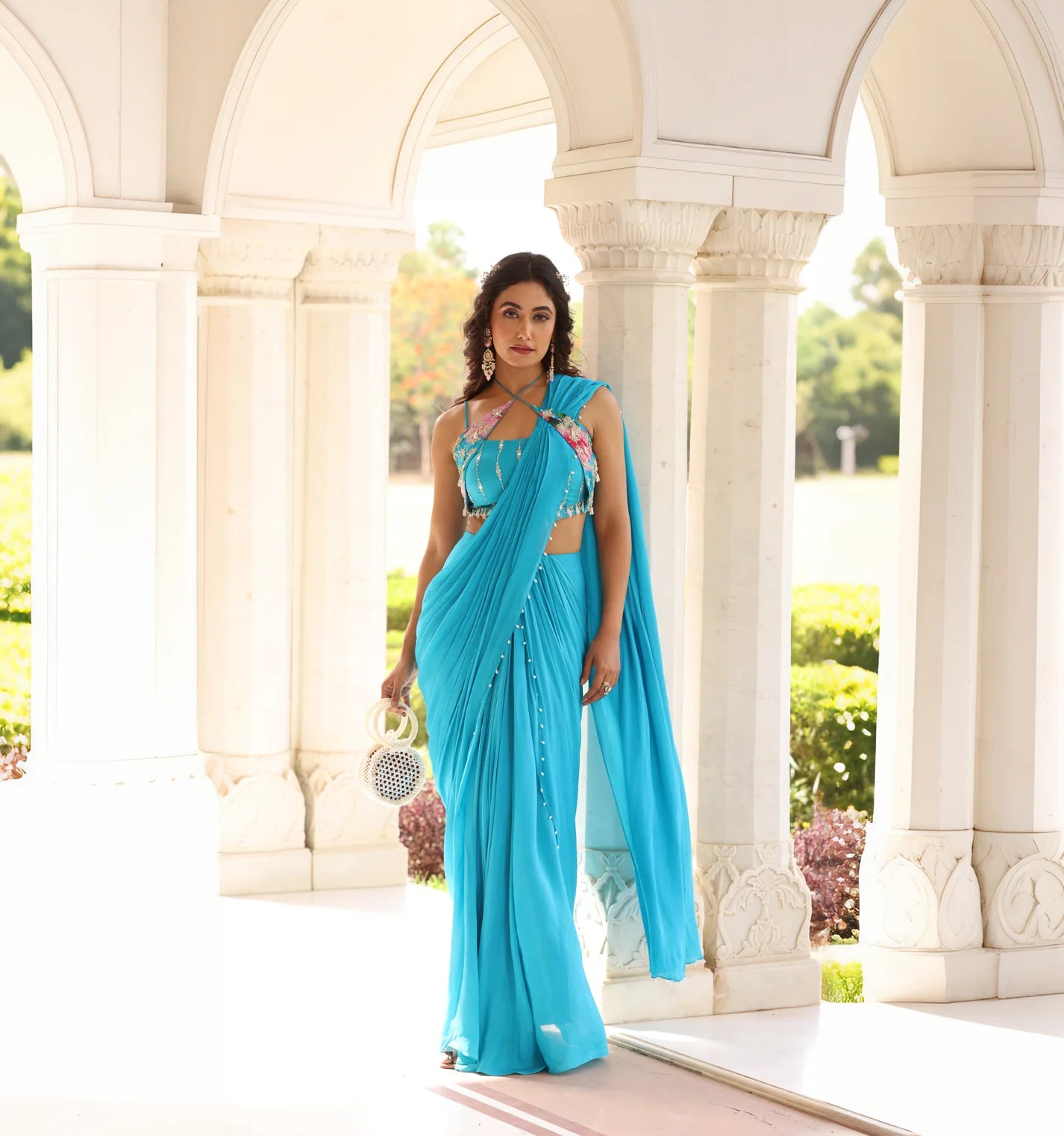 Sahiba Drape Saree Set