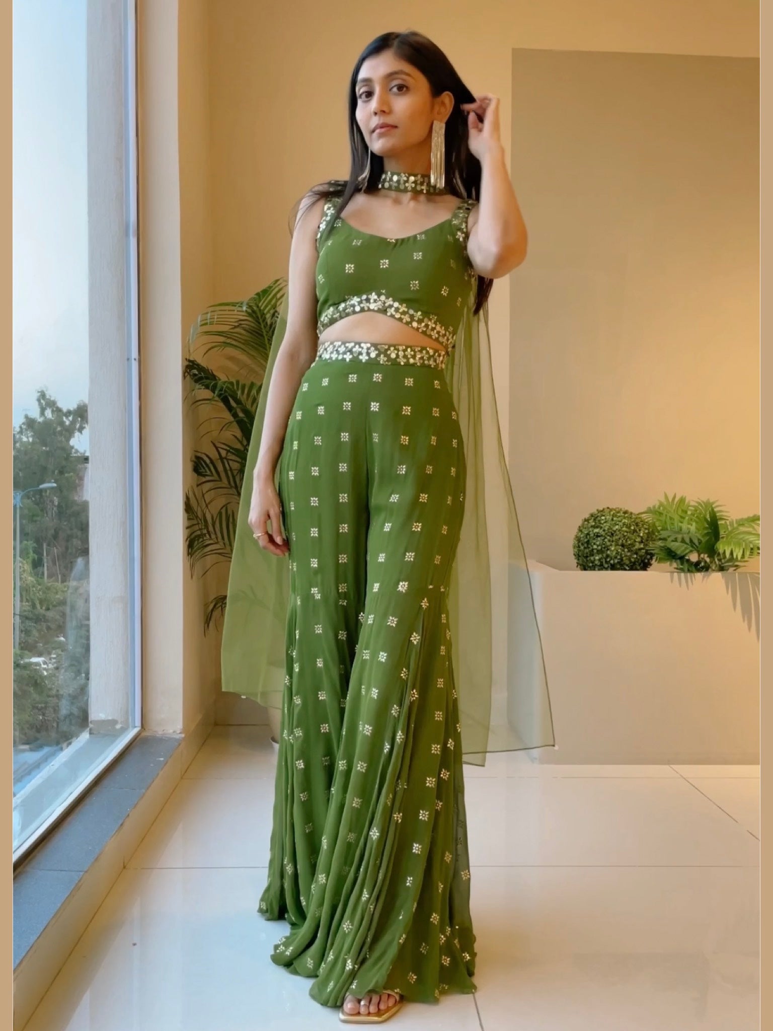 Curious Components | Mavi Co-ord Set