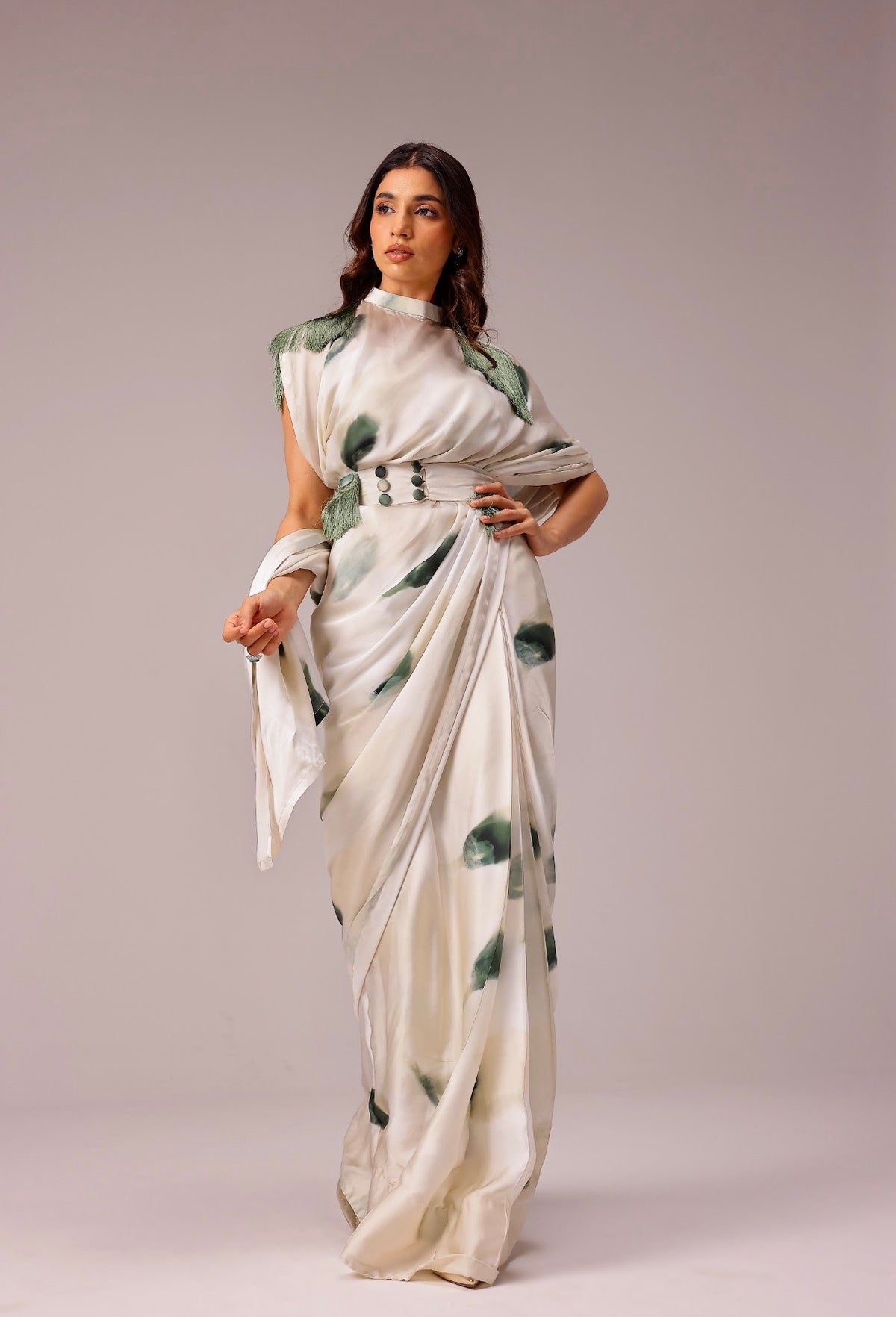 Magnolia Collar Pallu Saree