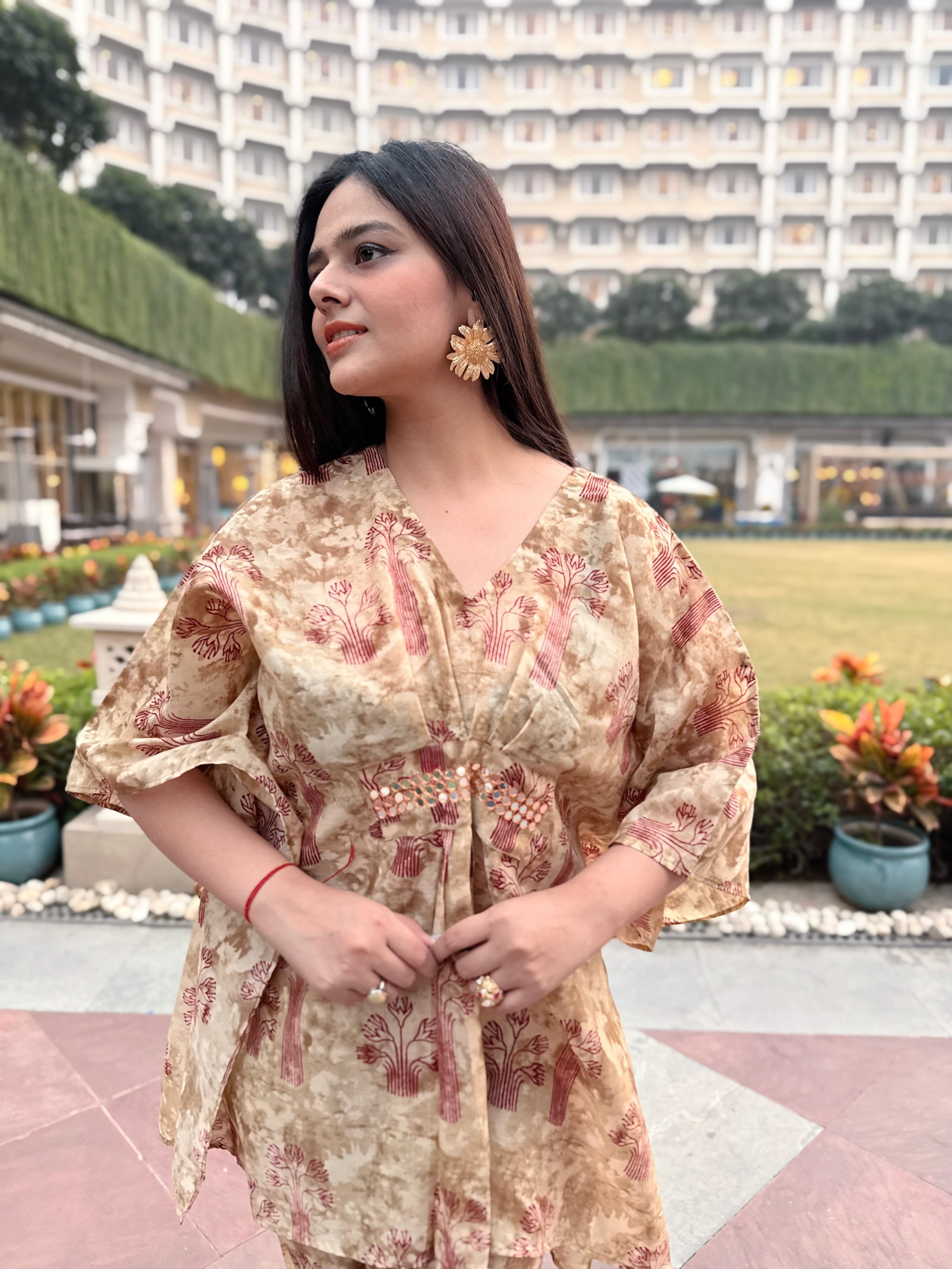 Chinar Kaftan Set
