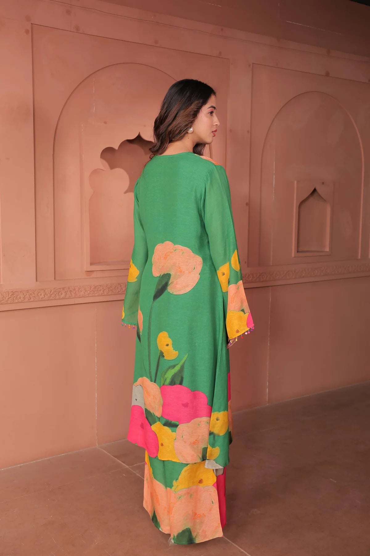 Pankhudi A-line Kurta Set