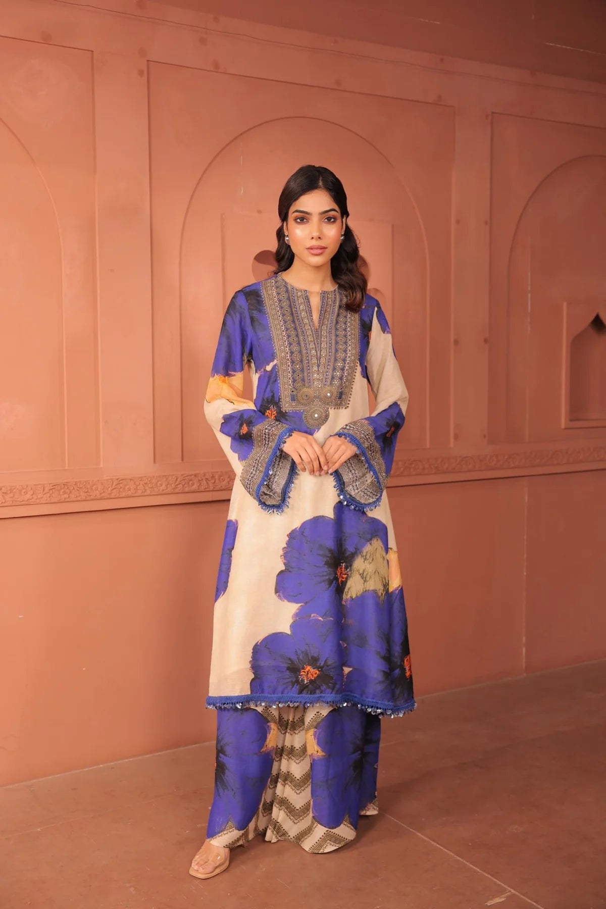 Pankhudi A-line Kurta Set