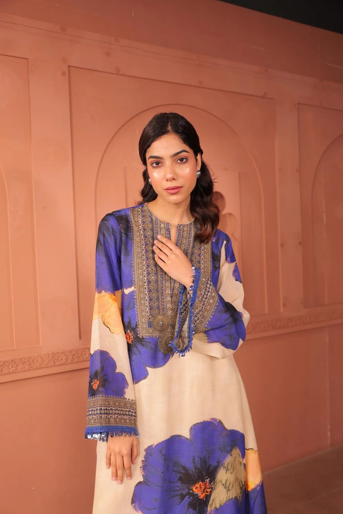 Pankhudi A-line Kurta Set