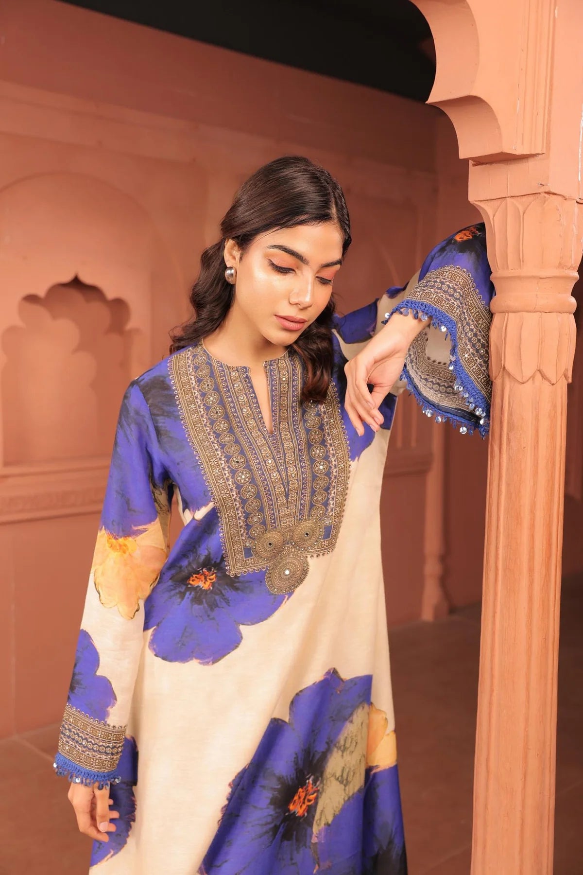 Pankhudi A-line Kurta Set