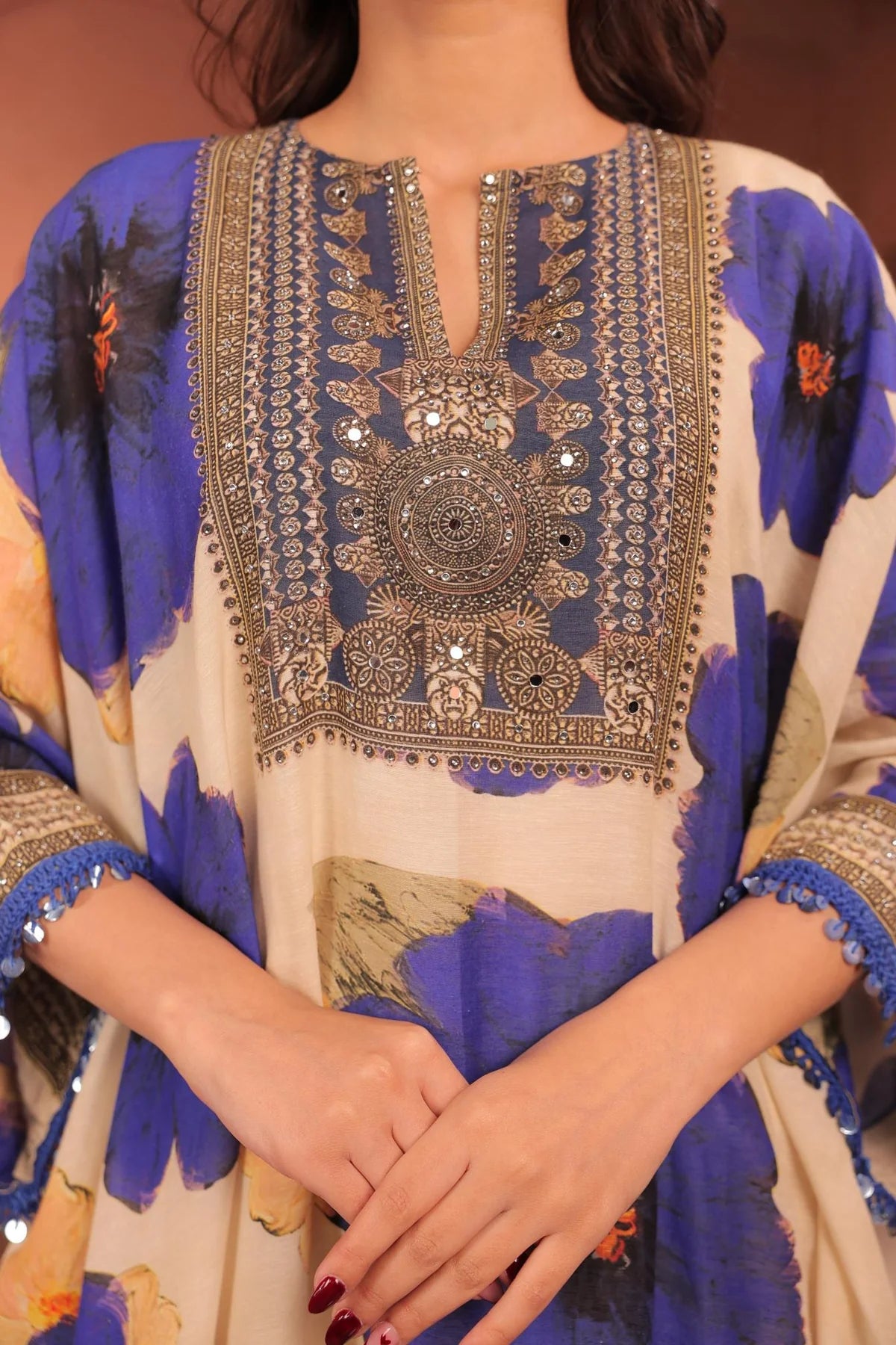 Pankhudi Kaftan Set