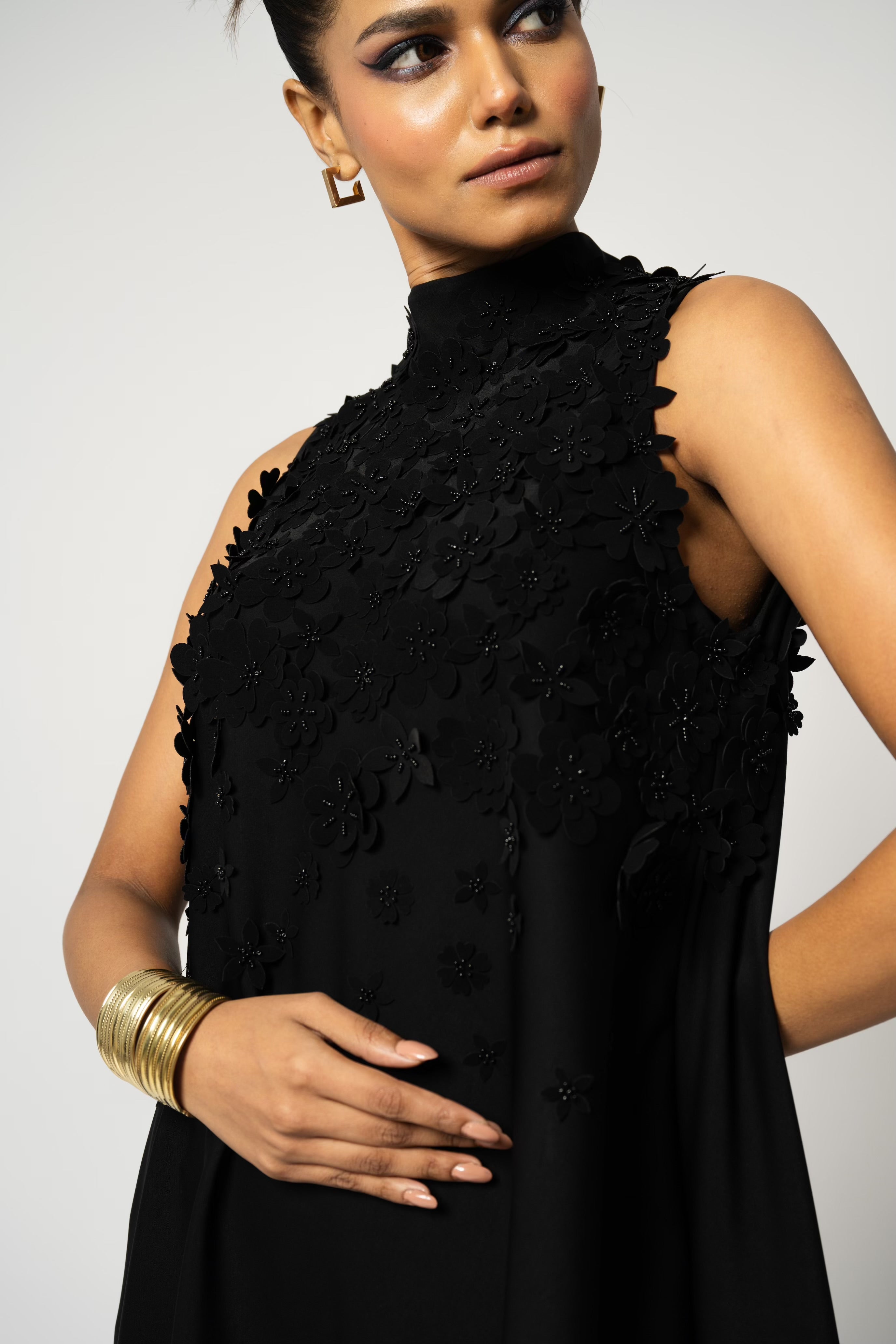 Caira 3D Flower Dress