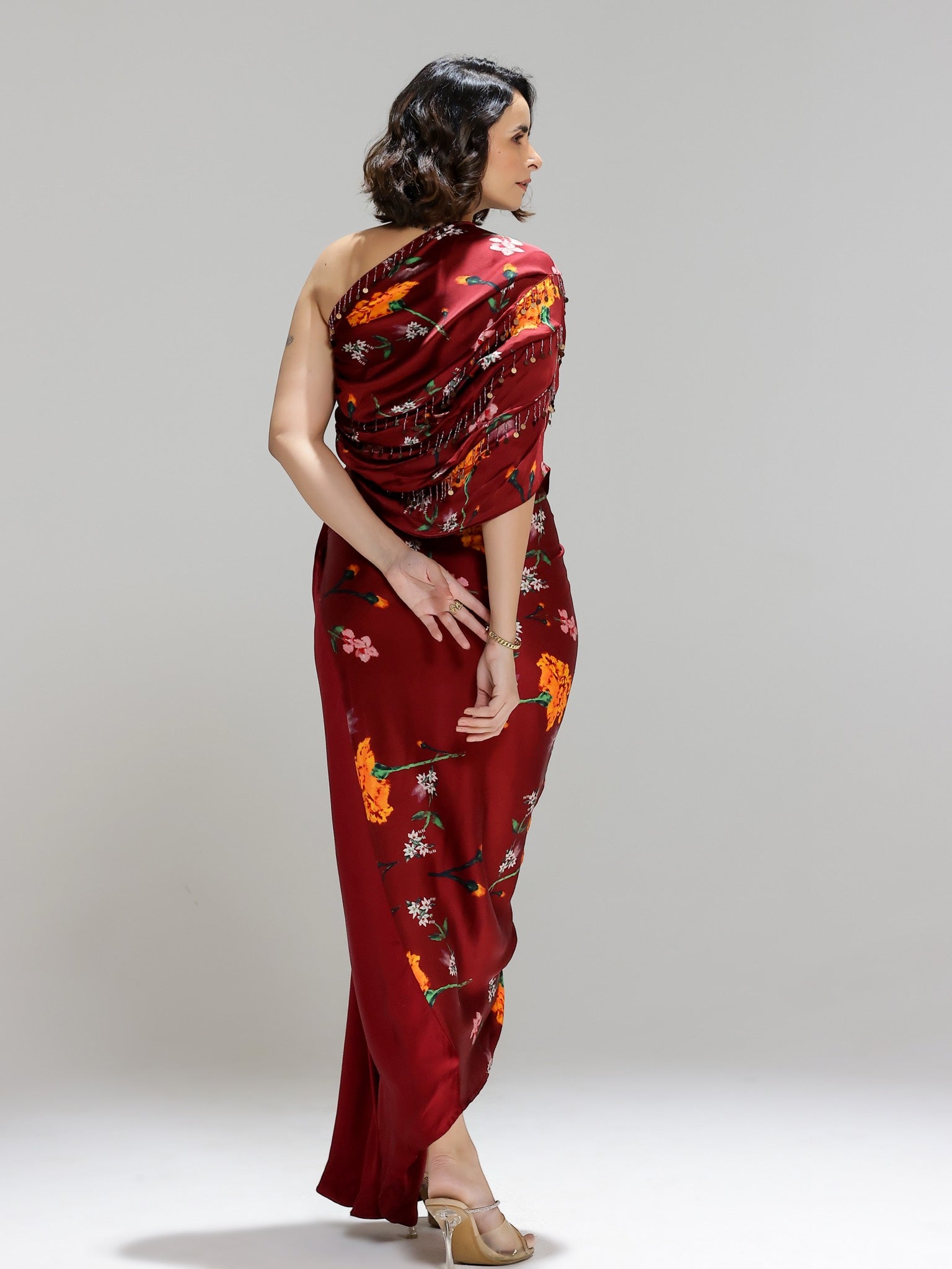 Scarlett One Shoulder Gown