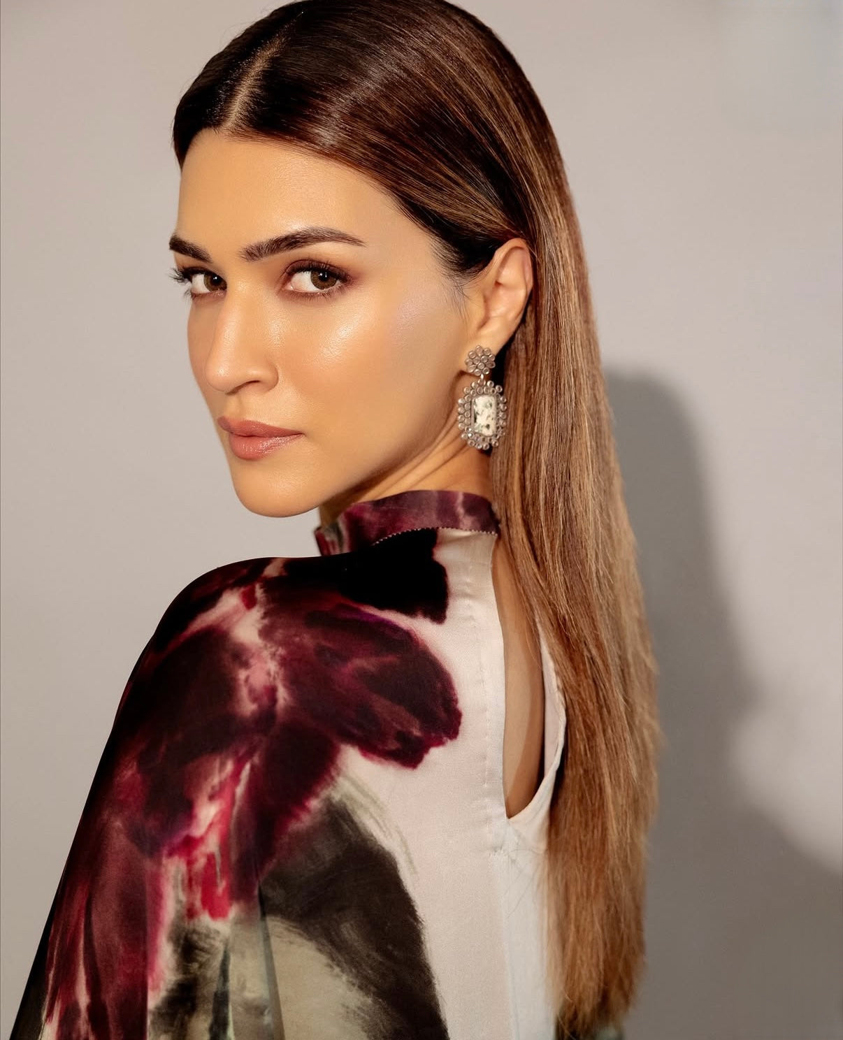 Kriti Sannon in Ivy Gardenia Pallu Saree