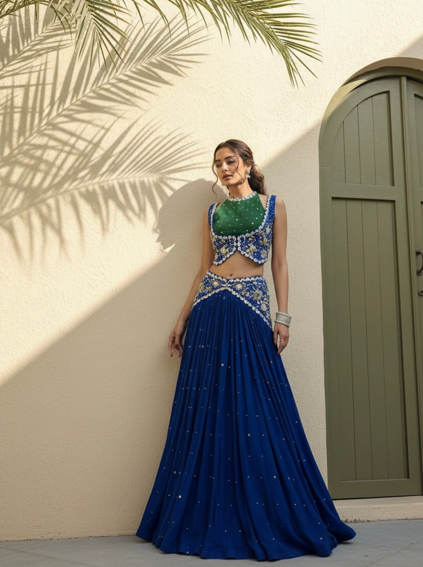 The Leela Lehenga Set