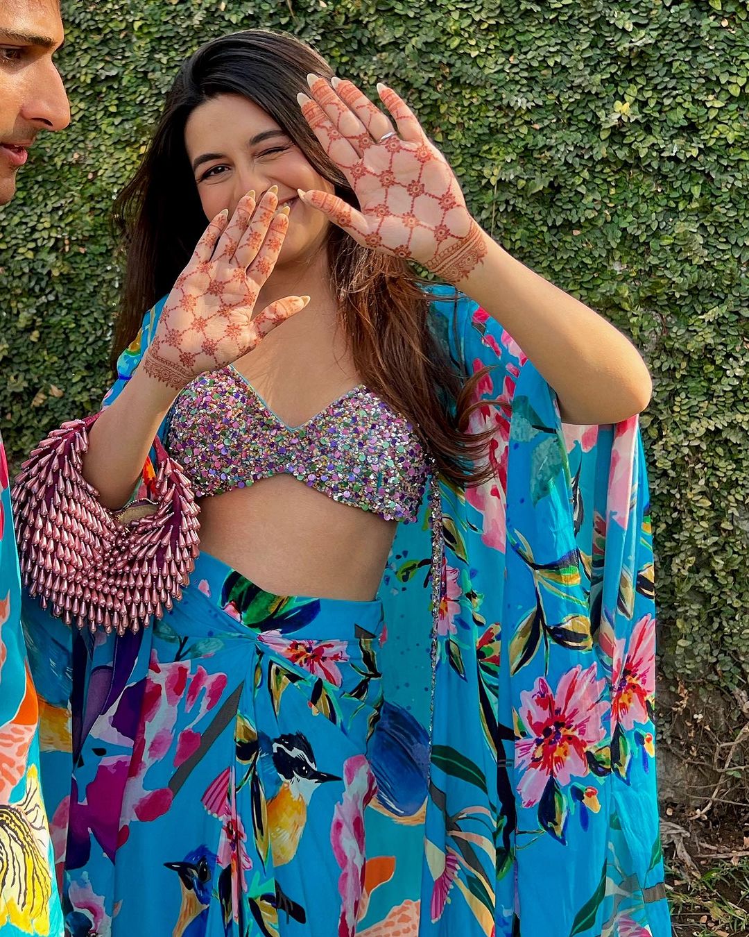 Nano Pearl Boat Bag Purple