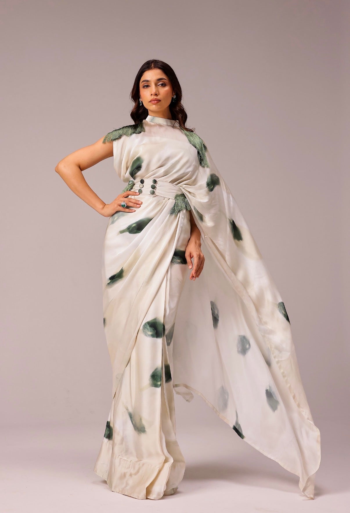 Magnolia Collar Pallu Saree