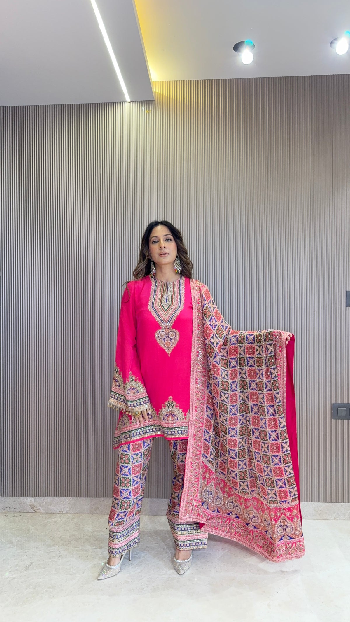 Navrang Kurta with Farshi Salwar & Dupatta