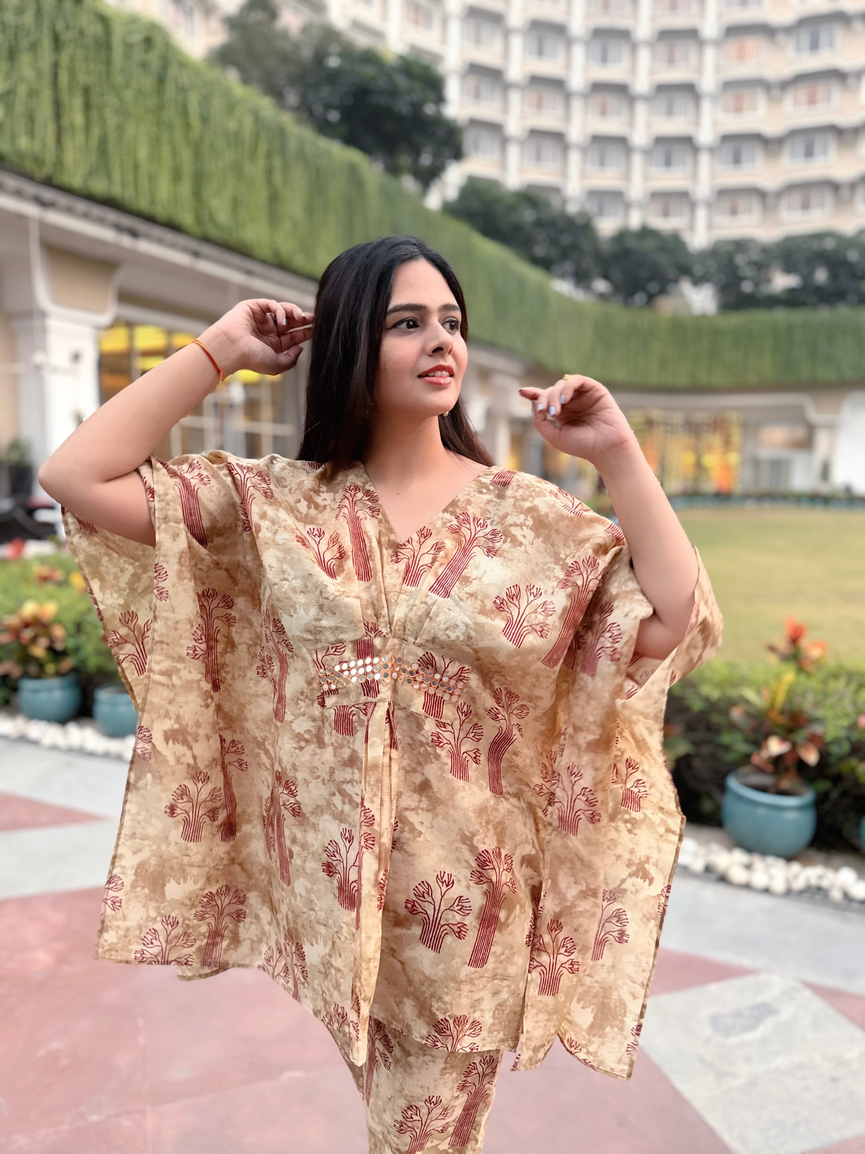 Chinar Kaftan Set