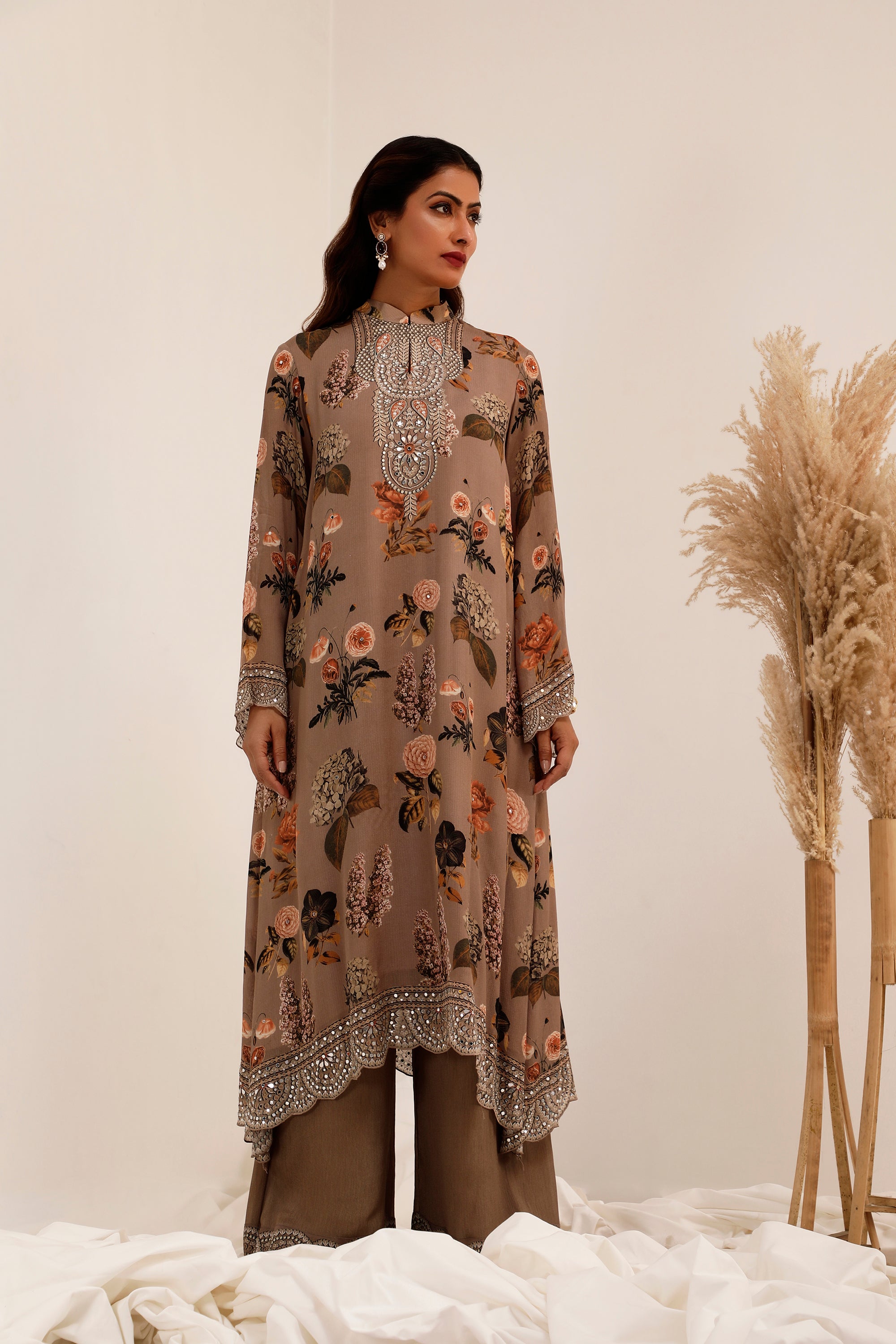 AAINA - A-LINE KURTA SET
