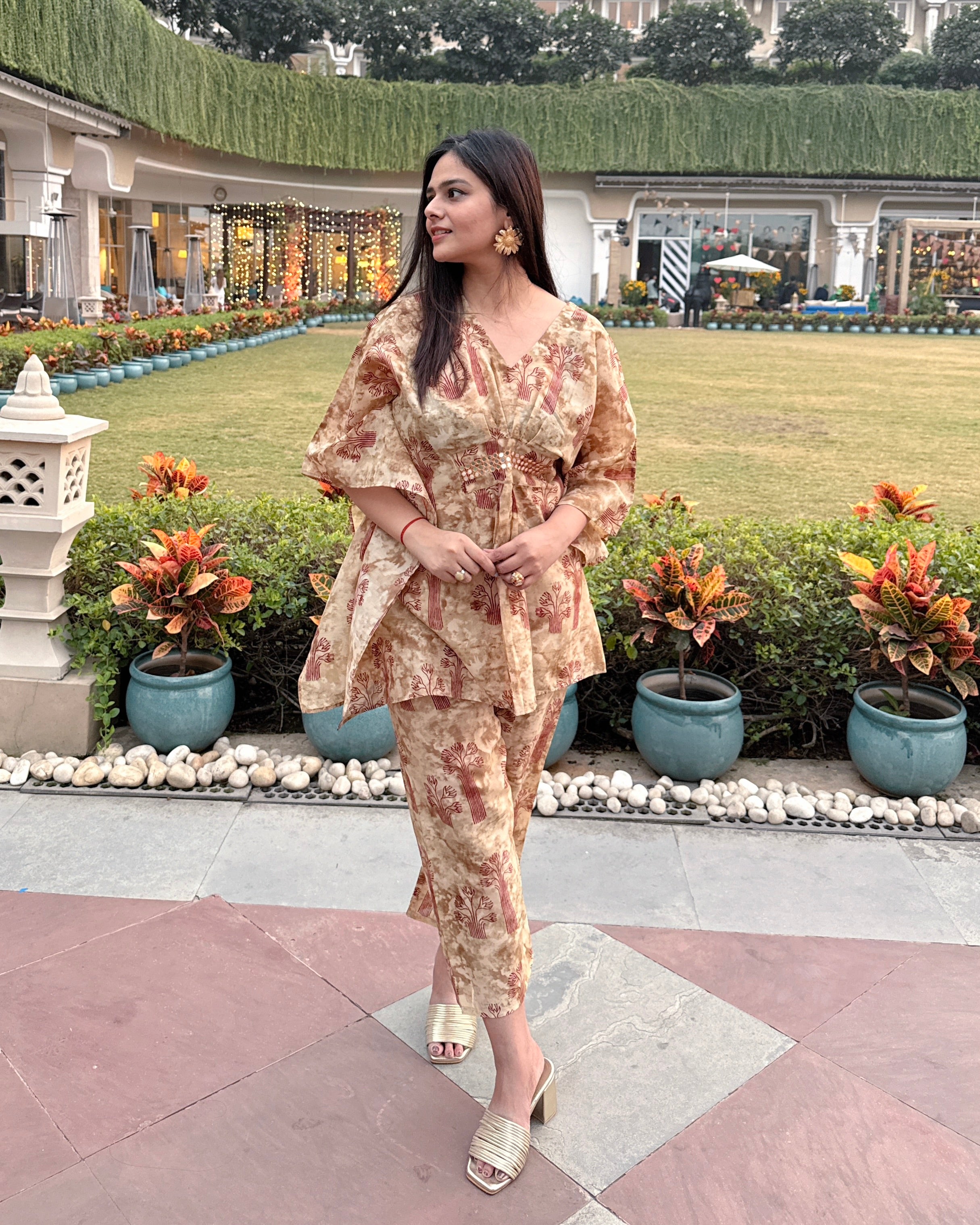 Chinar Kaftan Set