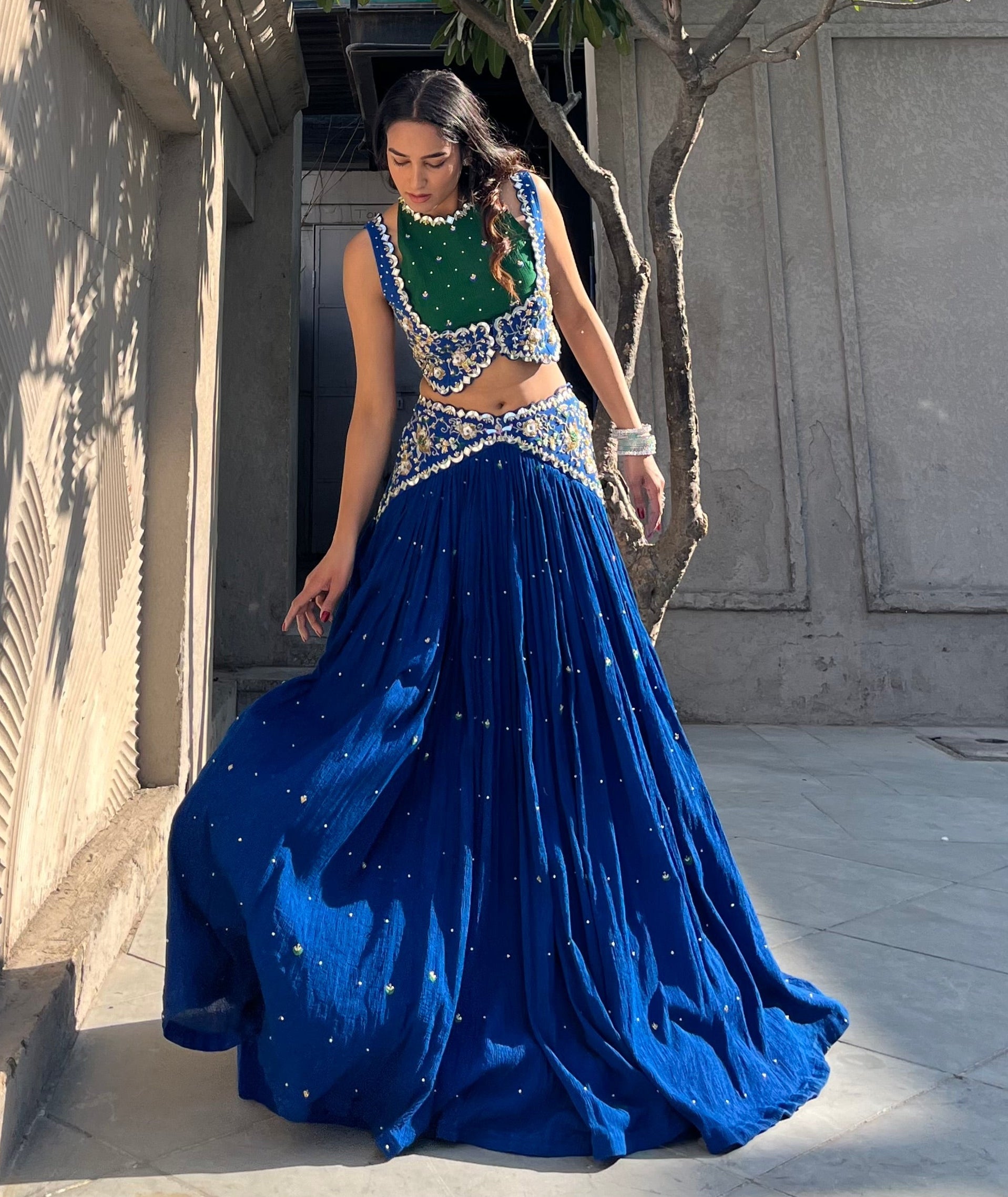 The Leela Lehenga Set
