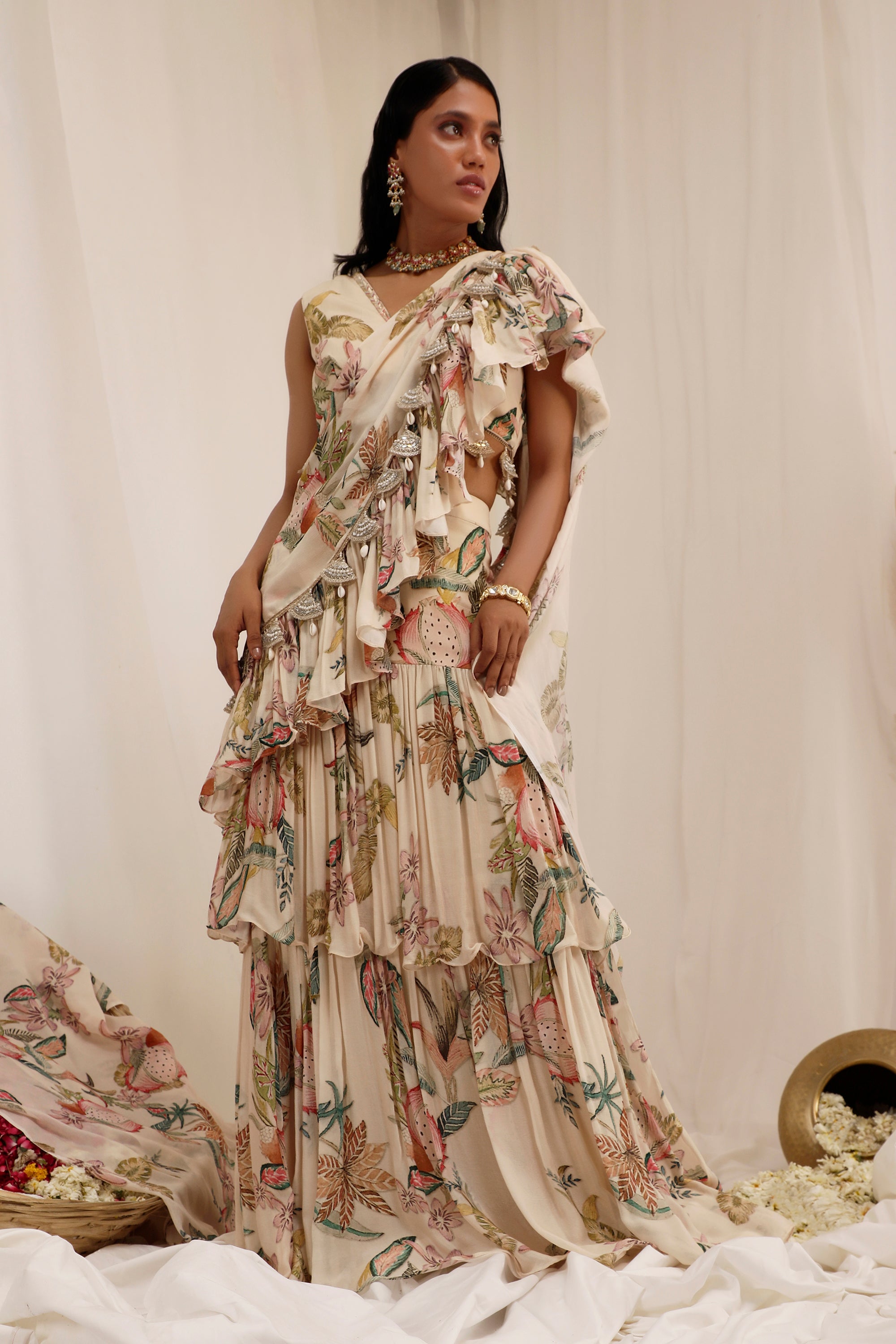 MADHANIYA - DRAPED SAREE