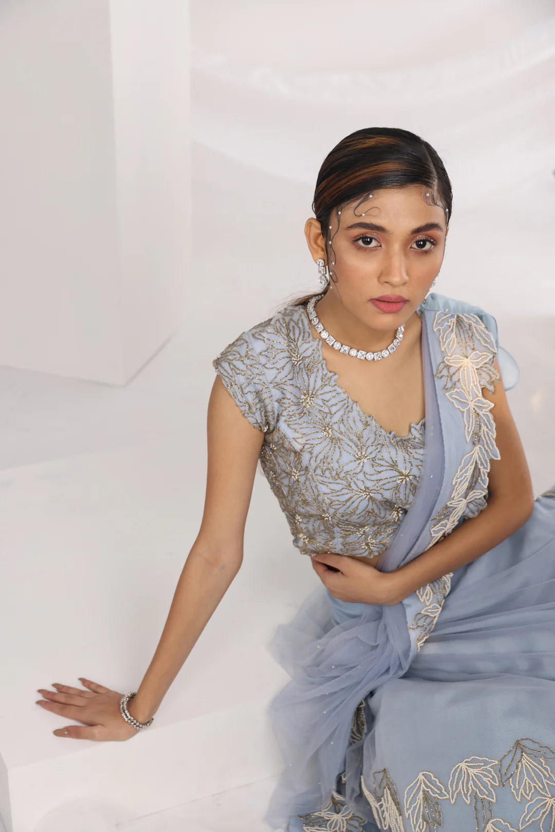 Trail In The Sky Lehenga Set