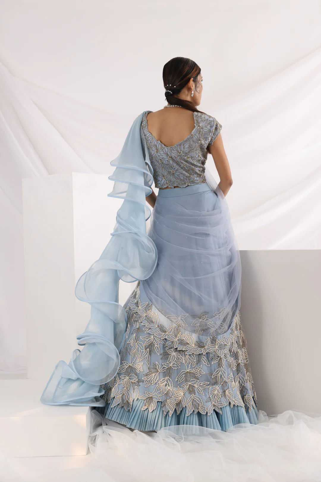Trail In The Sky Lehenga Set
