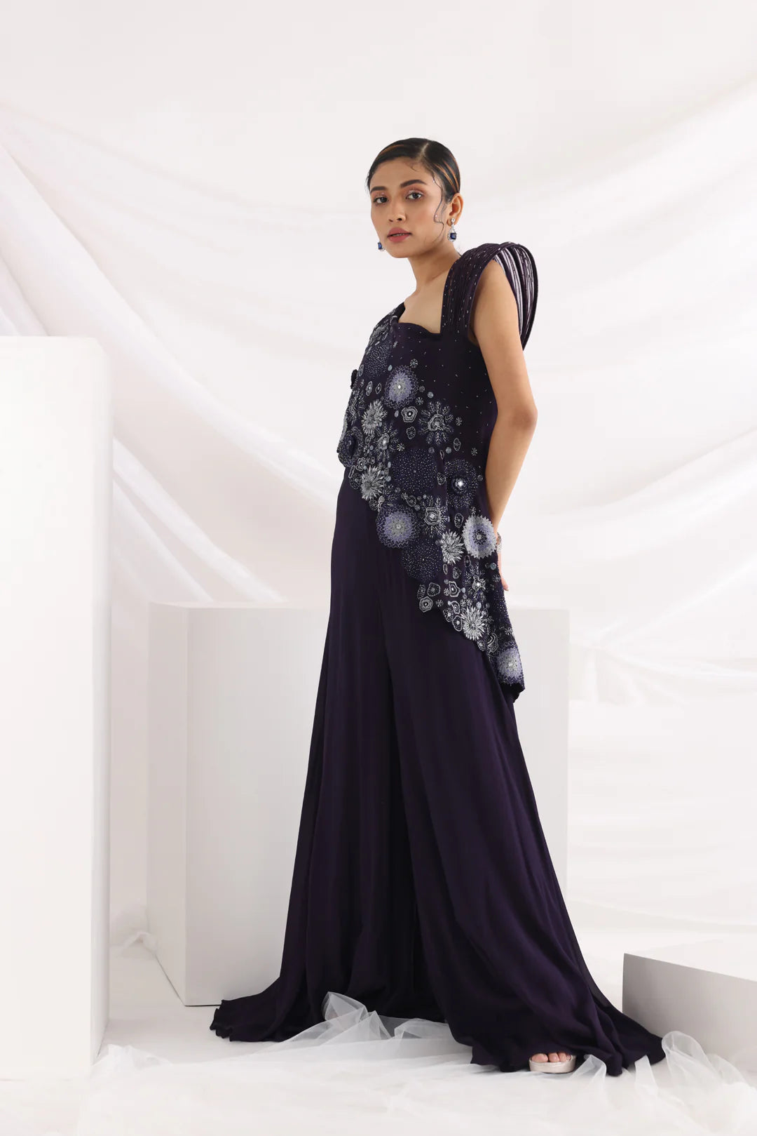 Heather Plum Jumpsuit