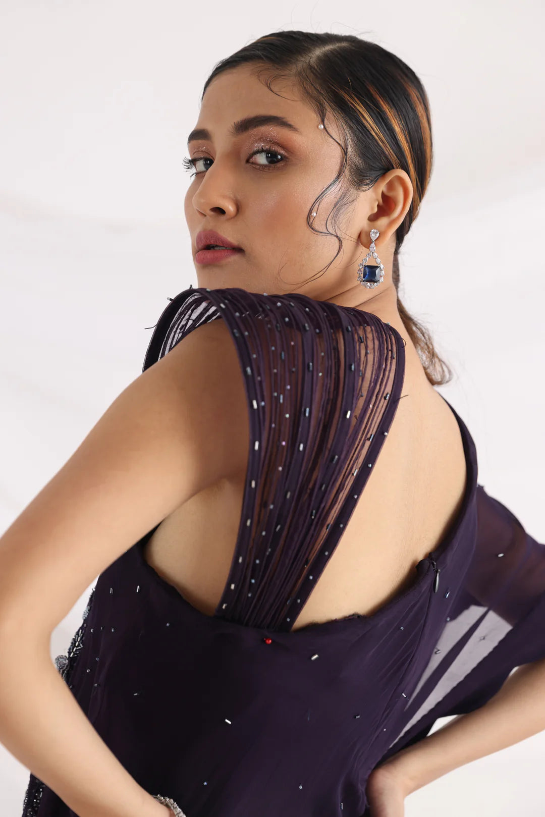 Heather Plum Jumpsuit