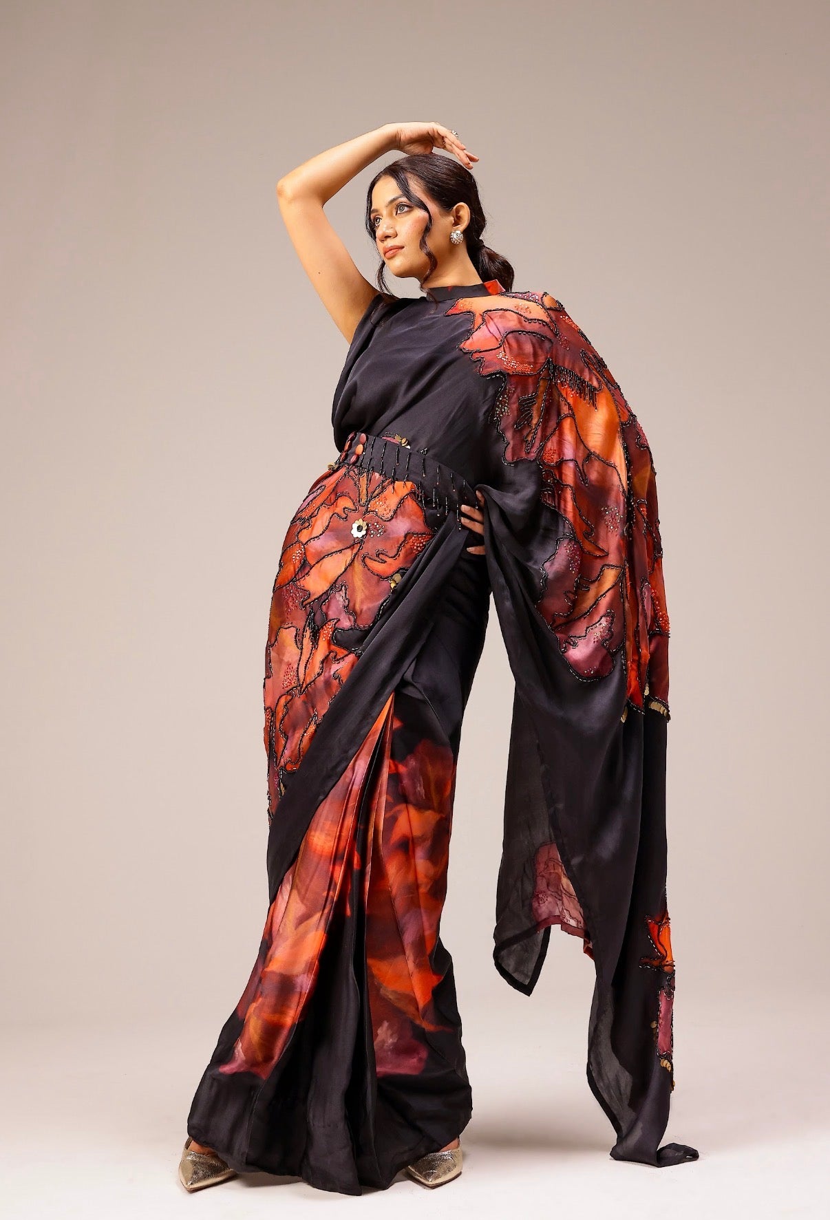 Sienna Collar Pallu Saree