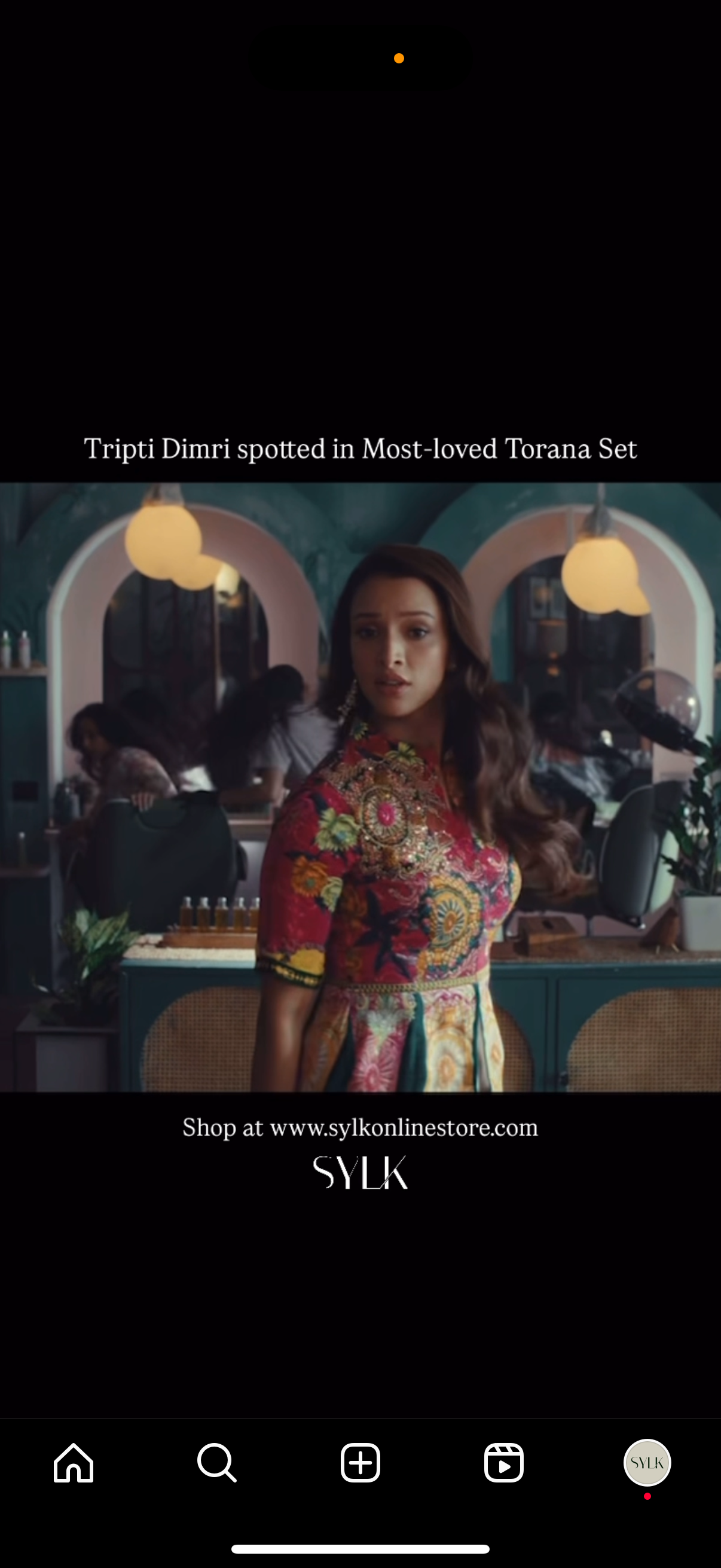 Tripti Dimri in Torana Embroidered Peplum Top with Dhoti Pants