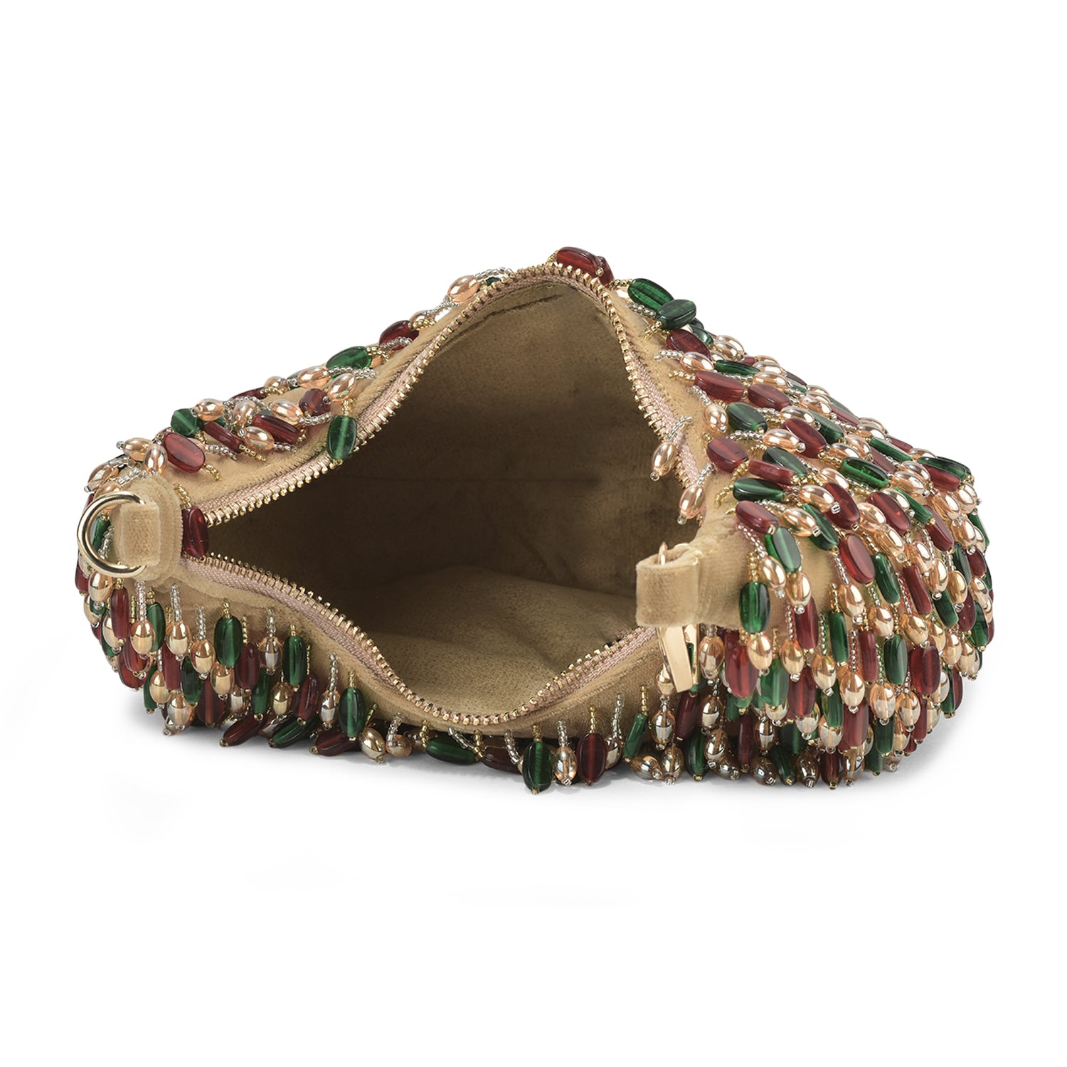 Nano Stone Boat Bag Red Green Multi