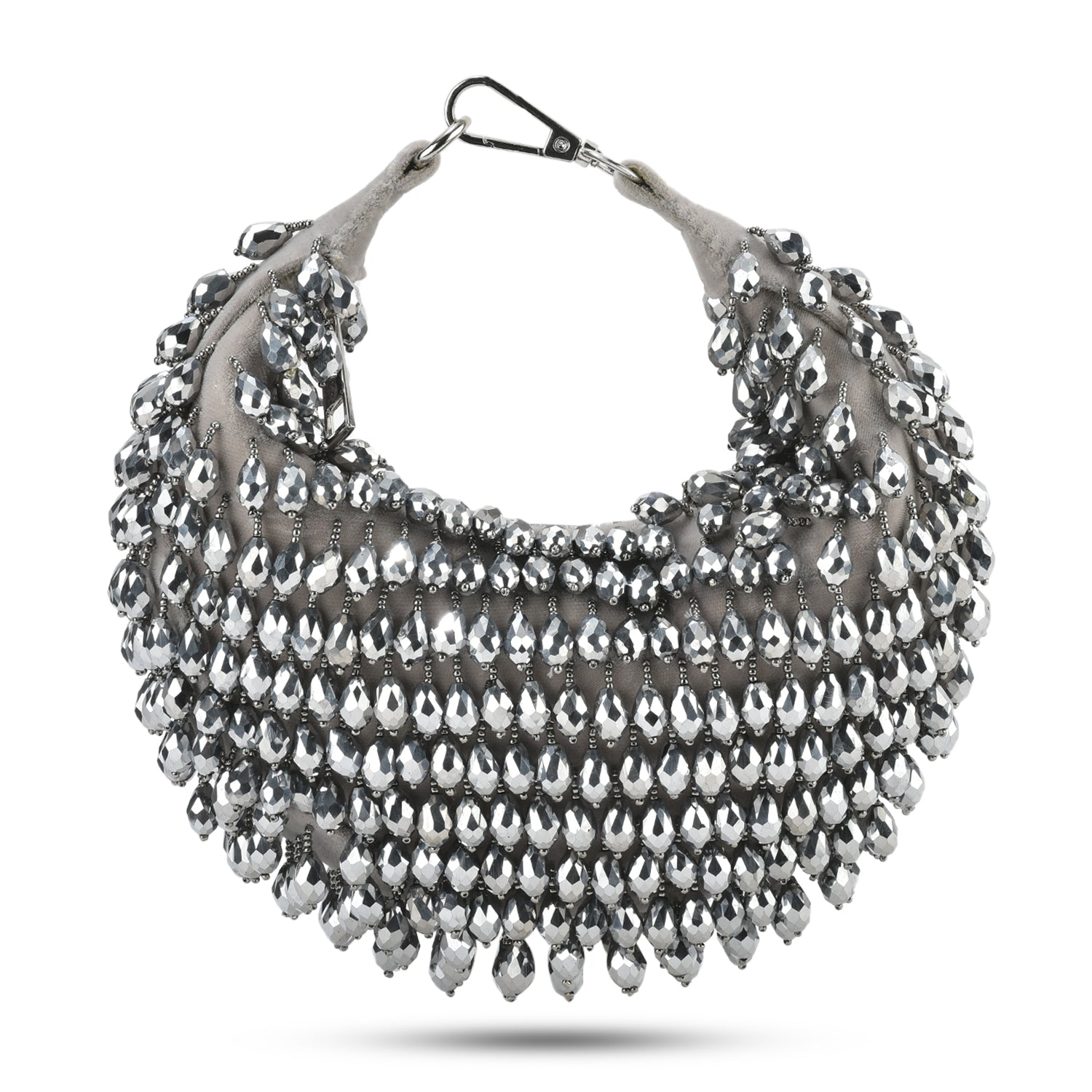 Nano Stone Boat Bag Dark Grey