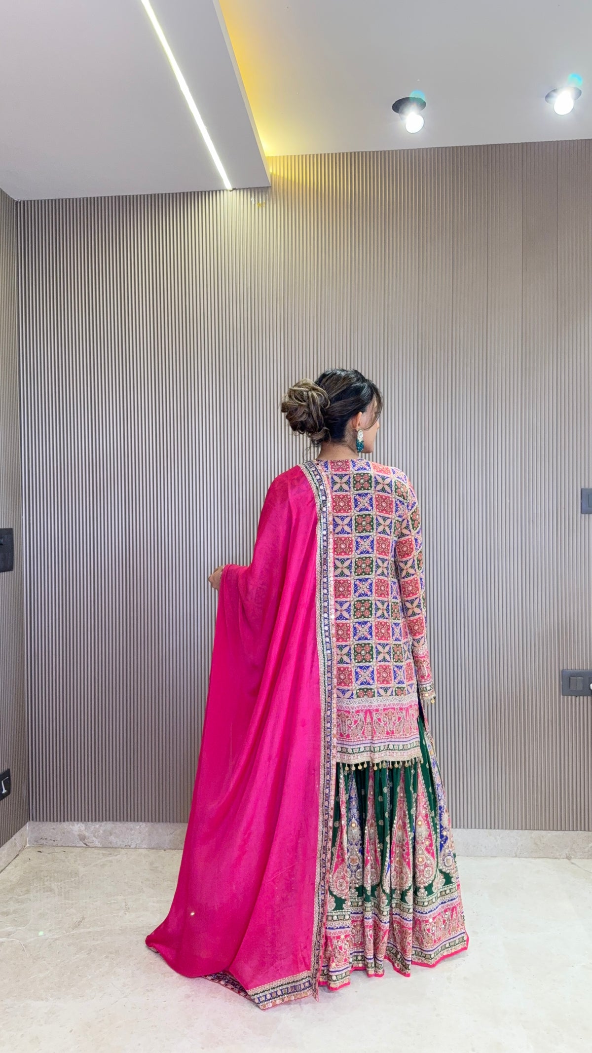 Navrang Kurta with Gharara & Dupatta