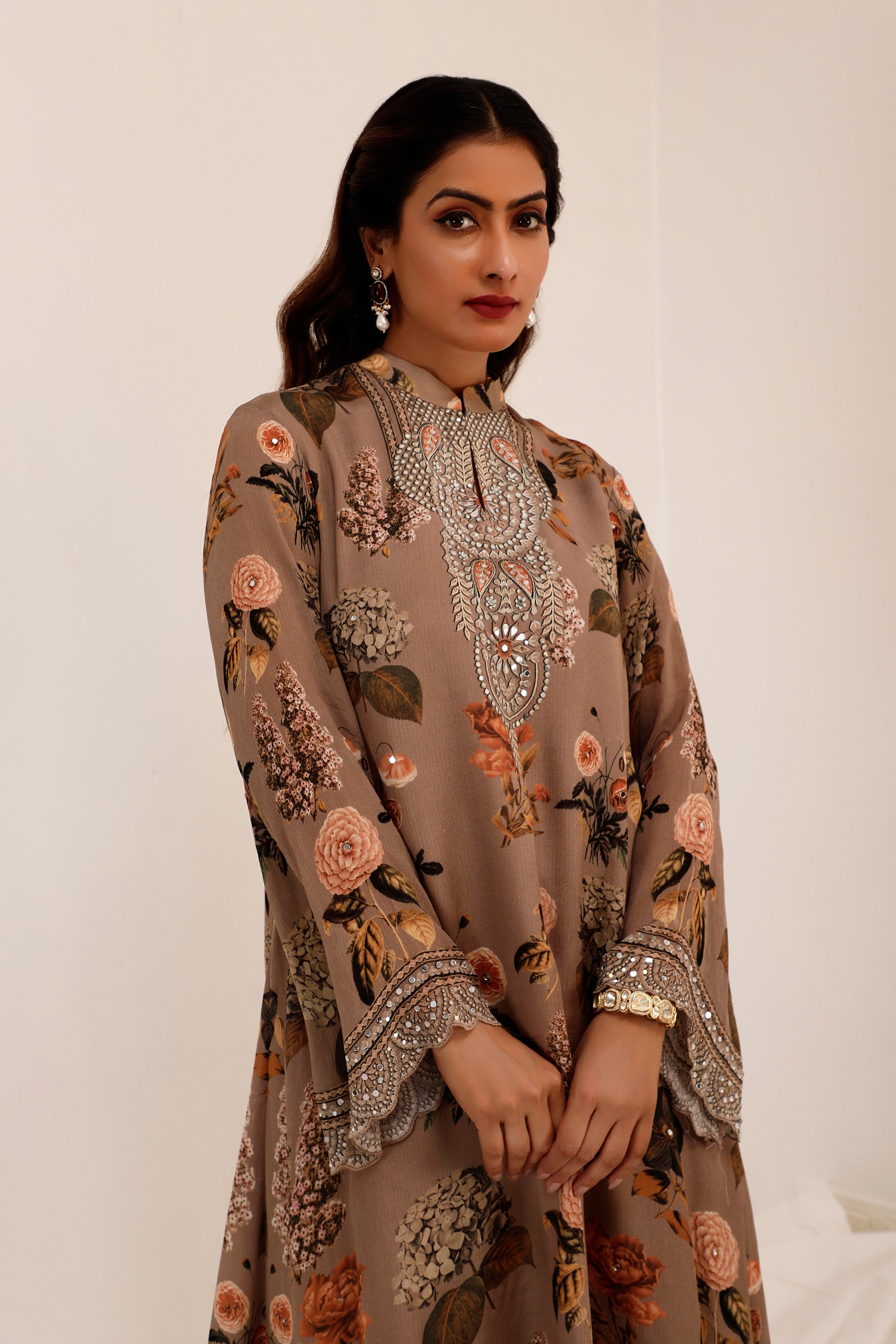 AAINA - A-LINE KURTA SET