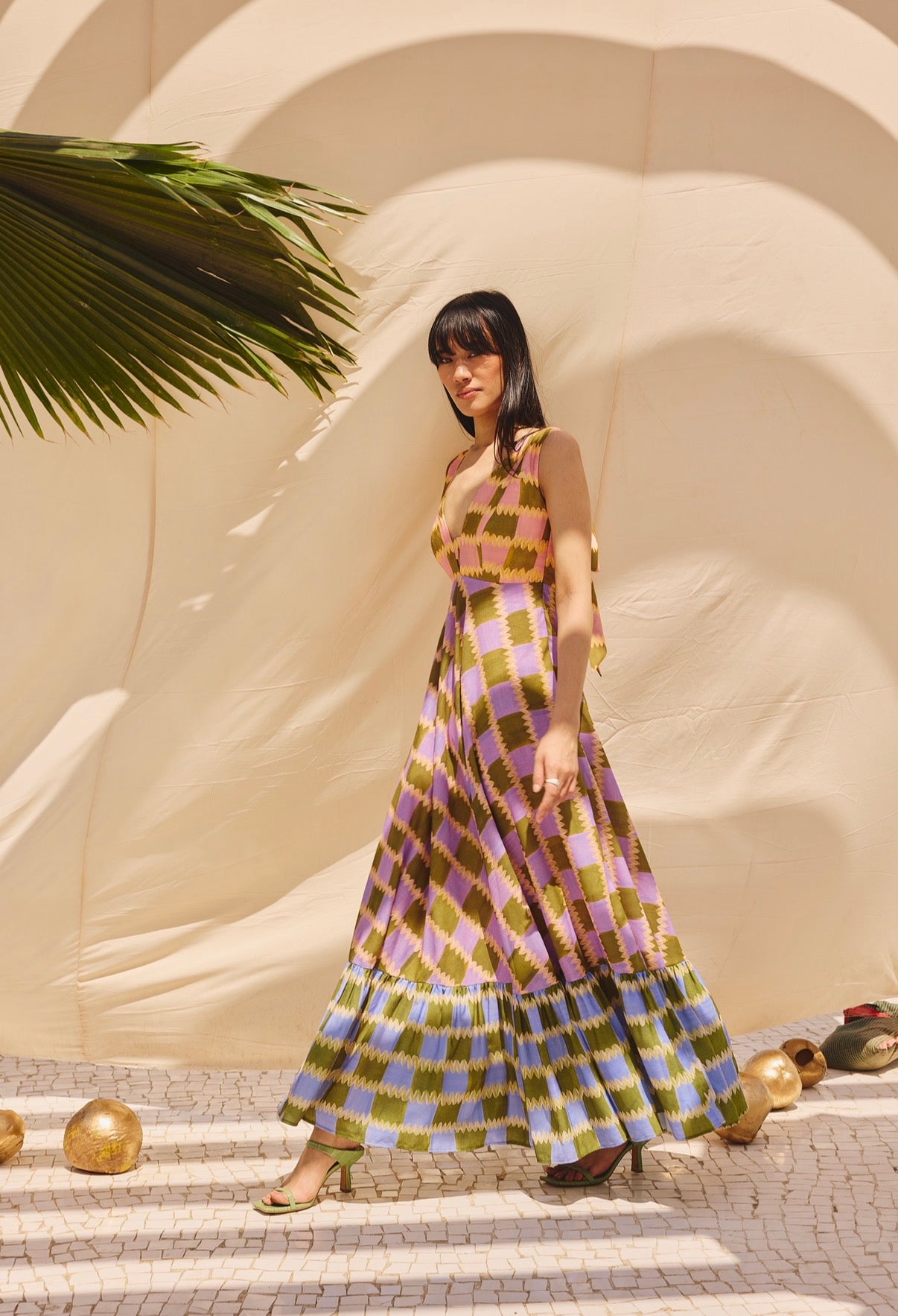 Crazy Checks Dress