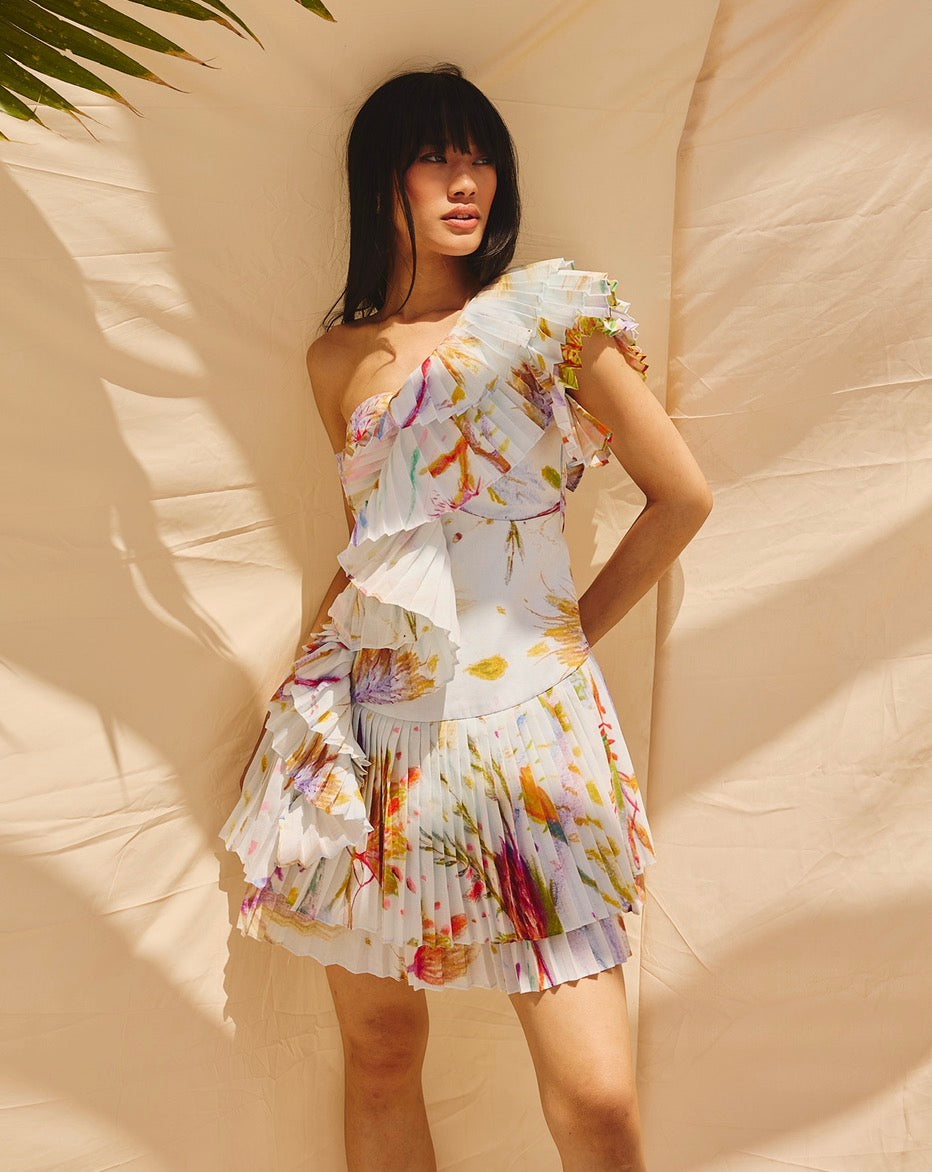 Sunlit Swirls Dress
