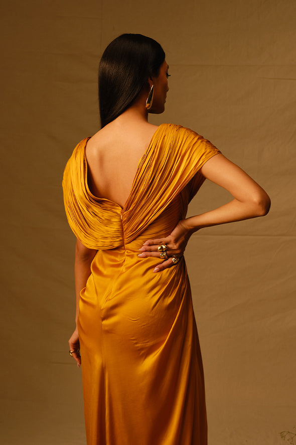 Golden Glow Gown