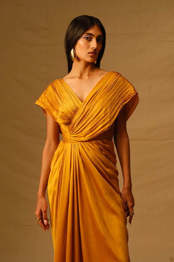 Golden Glow Gown