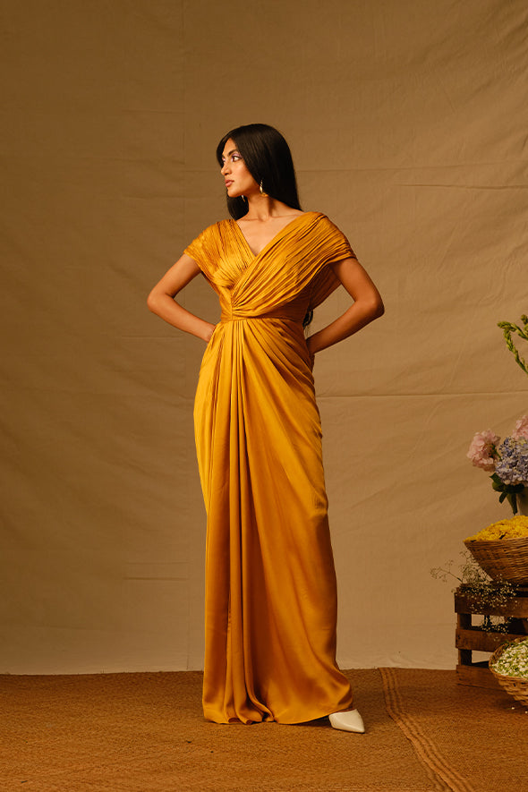 Golden Glow Gown