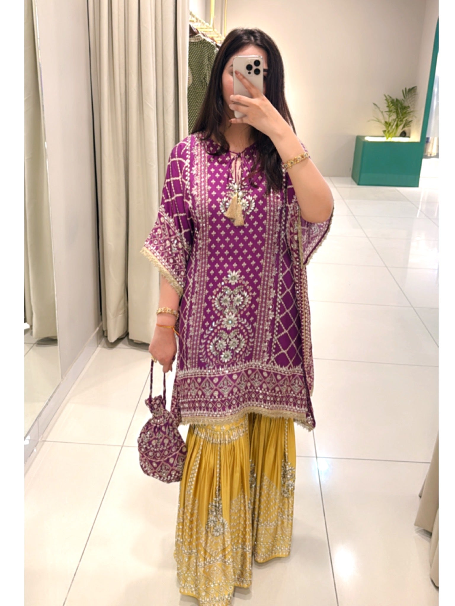 Aanchal Jain in Son Chidhaiya Kaftan Set