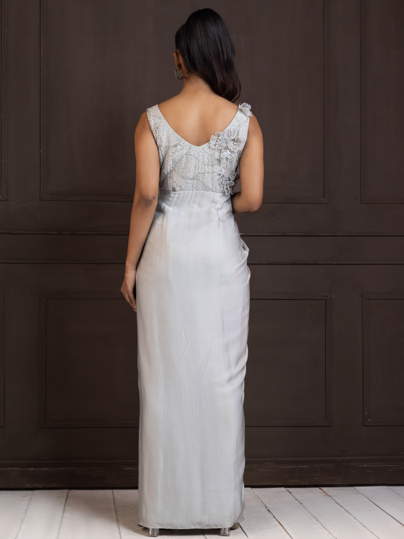 Celestial Cascade Gown