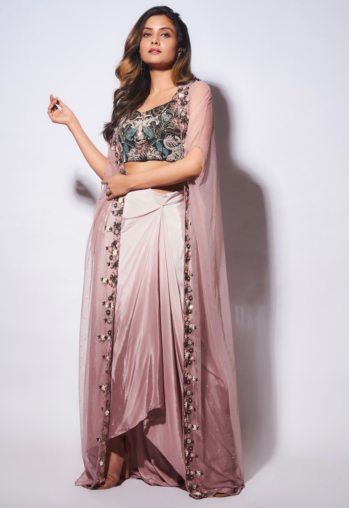 Blush pink three-piece set