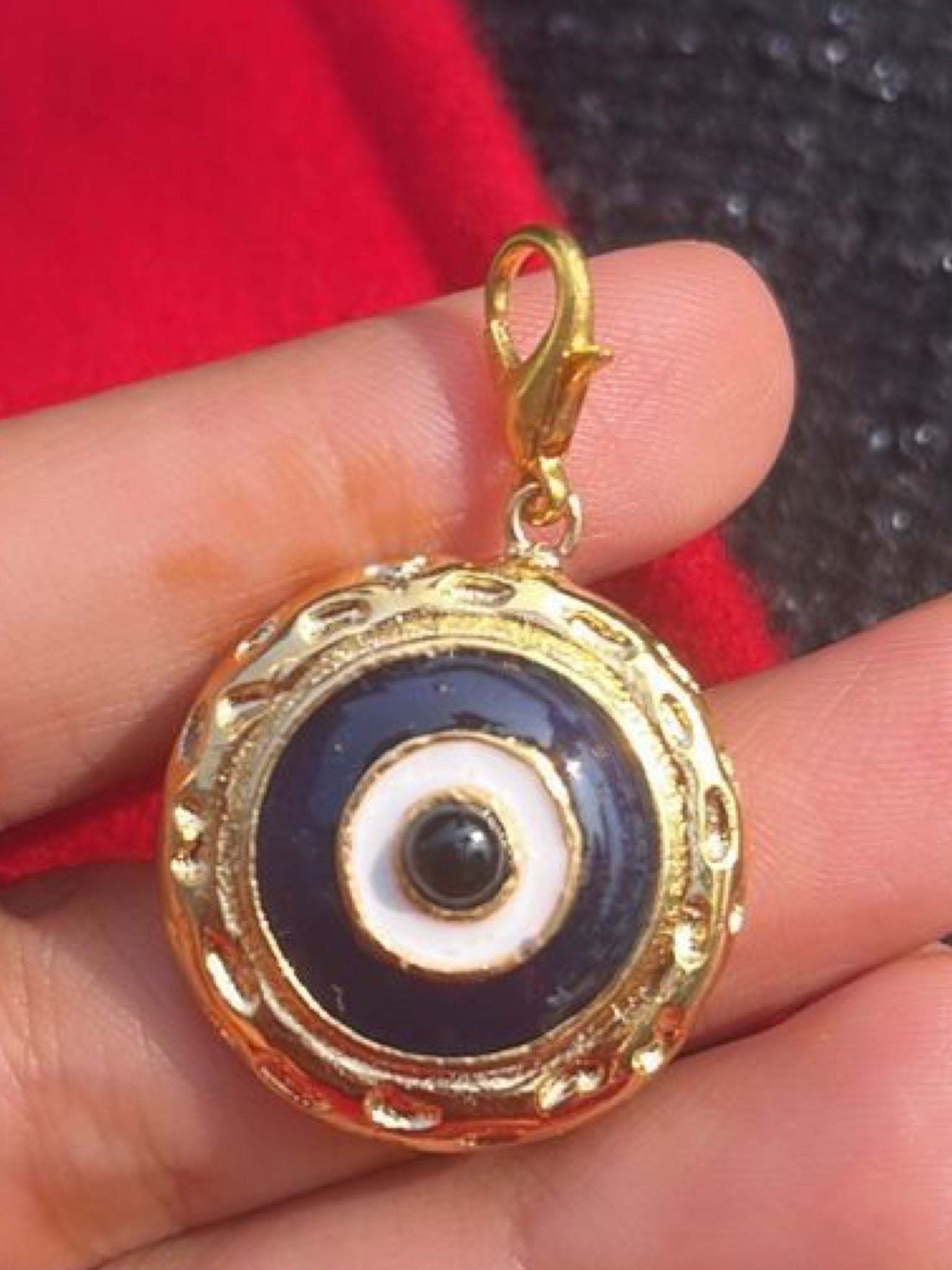 Nazar (Evil Eye) Charm Locket