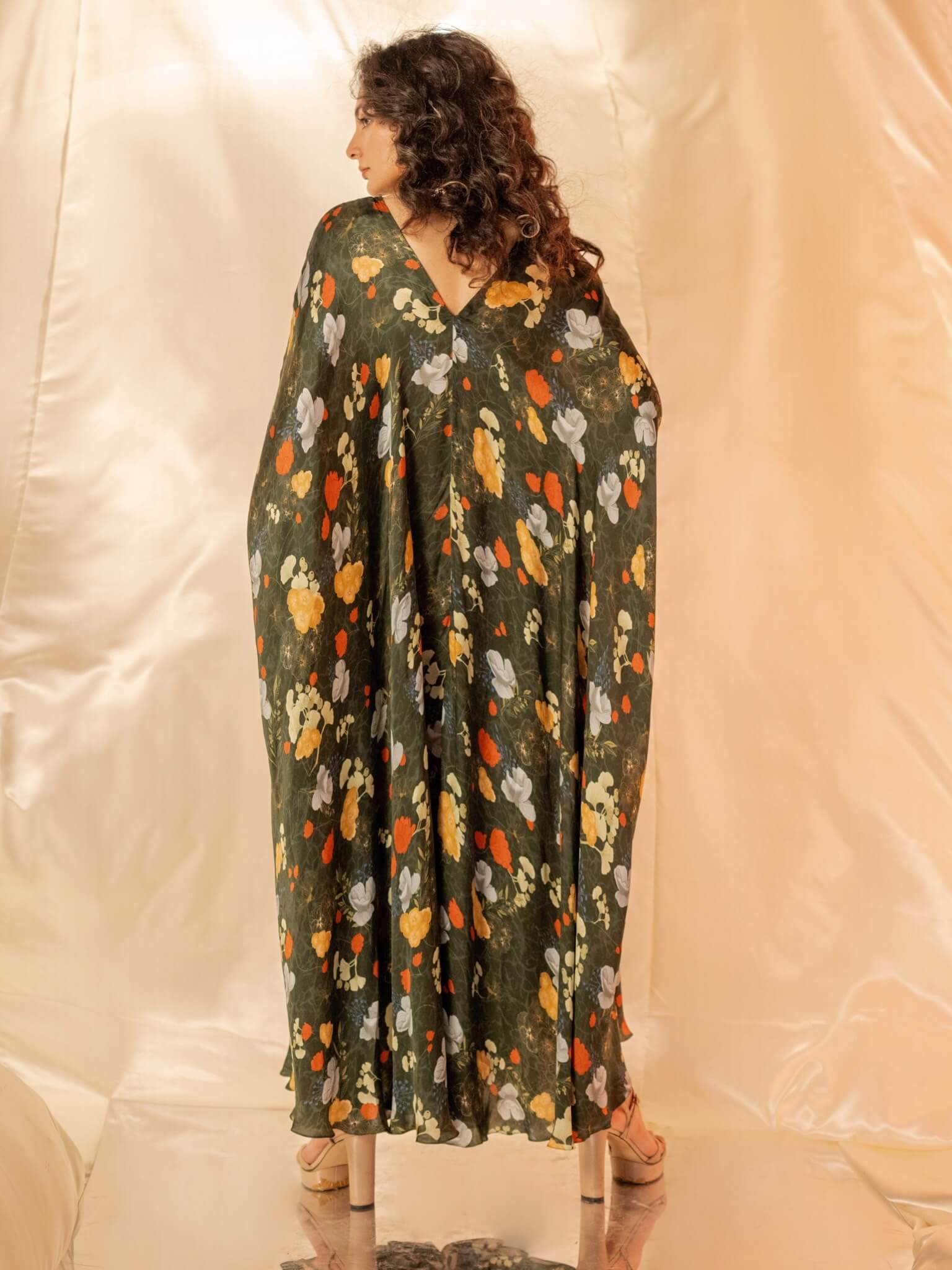 Satrang Drape Skirt Set