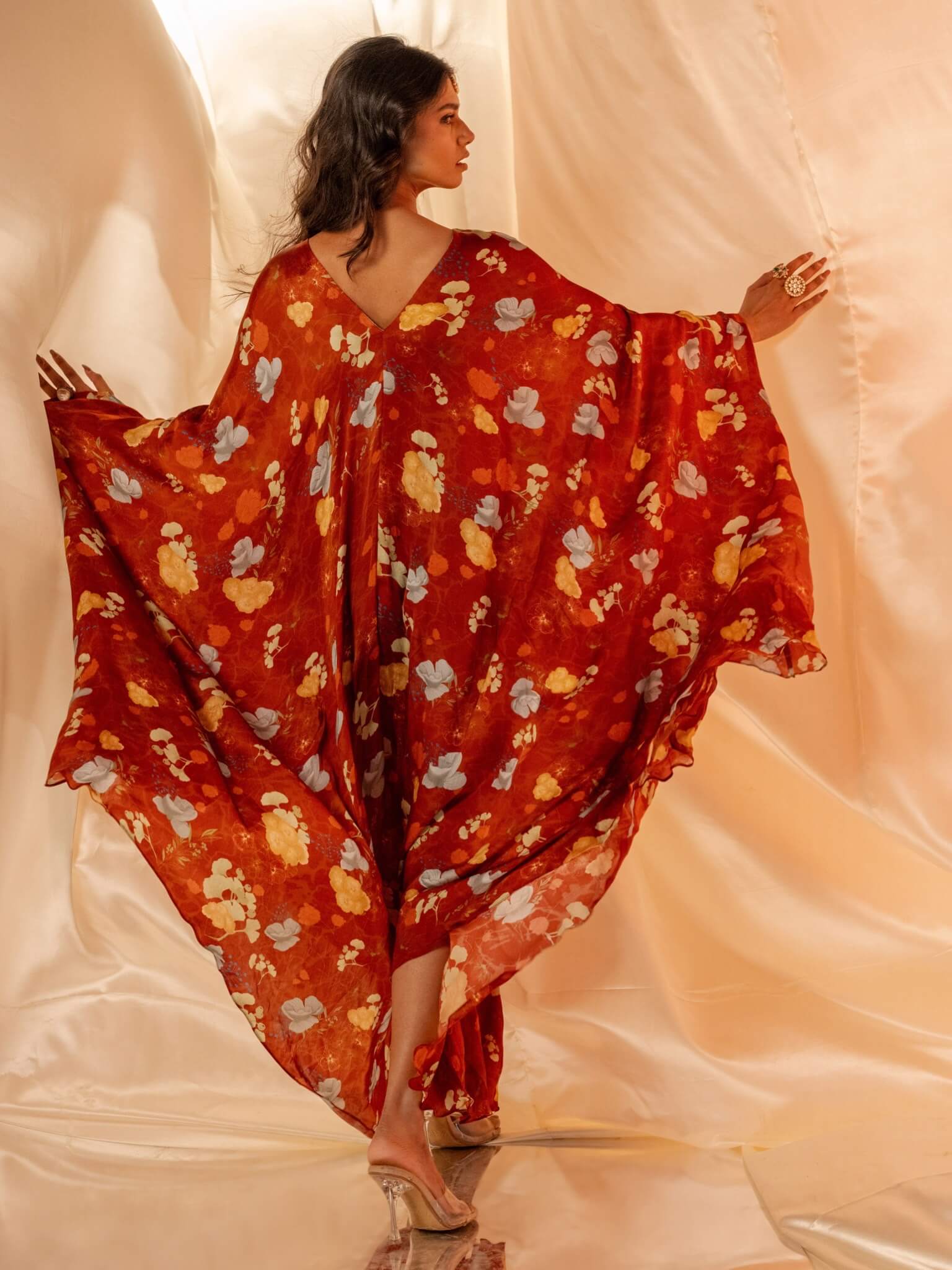 Rangbeli Kaftan Dress