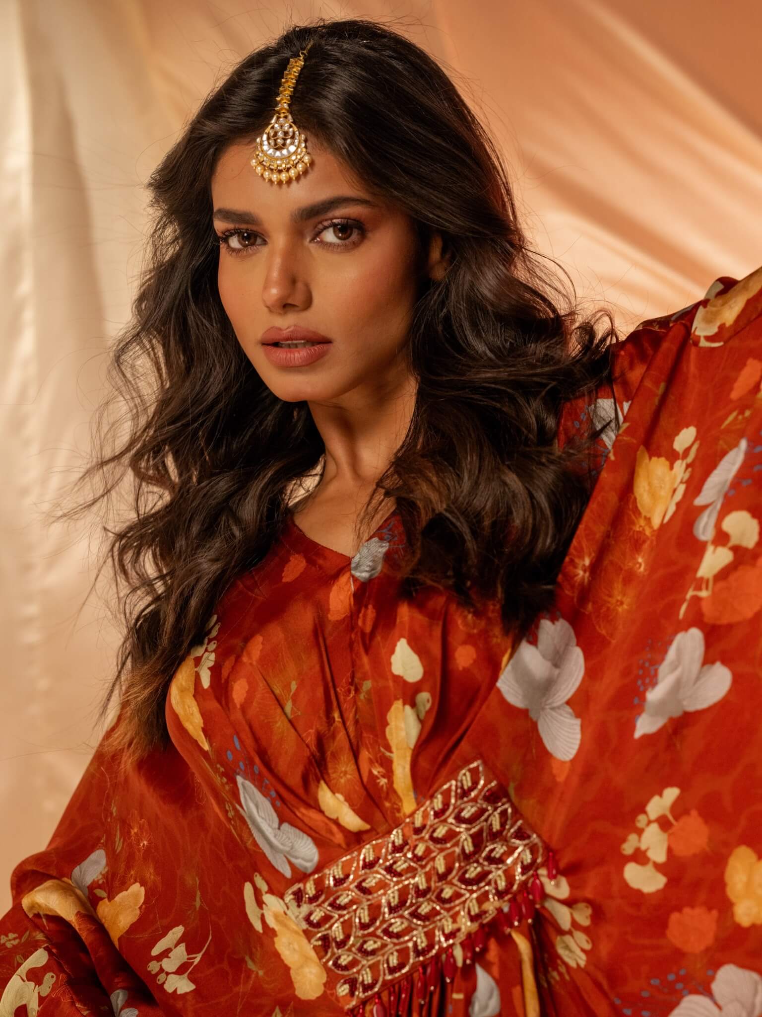 Rangbeli Kaftan Dress