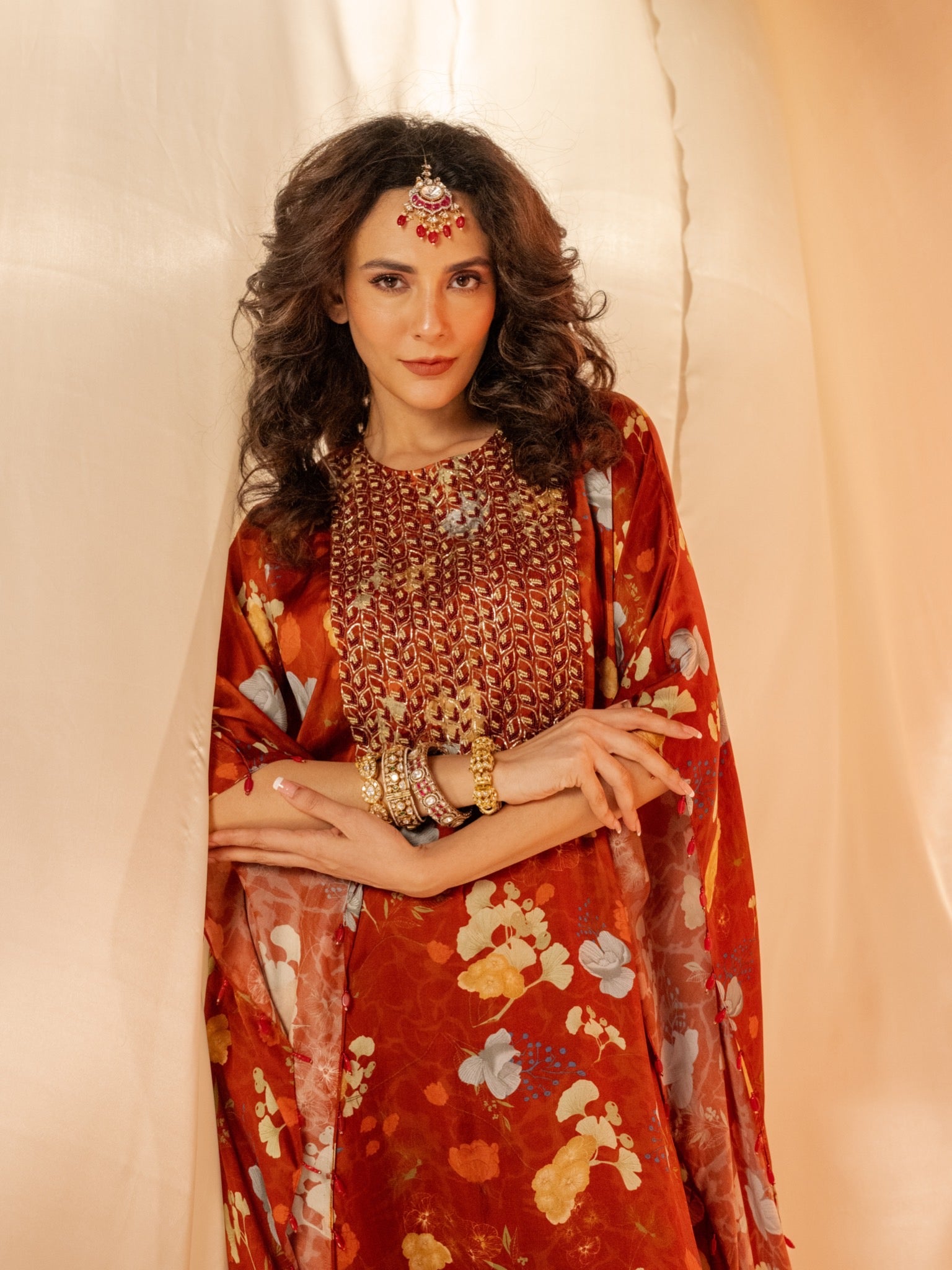 Bahaar Kaftan Kurta Set