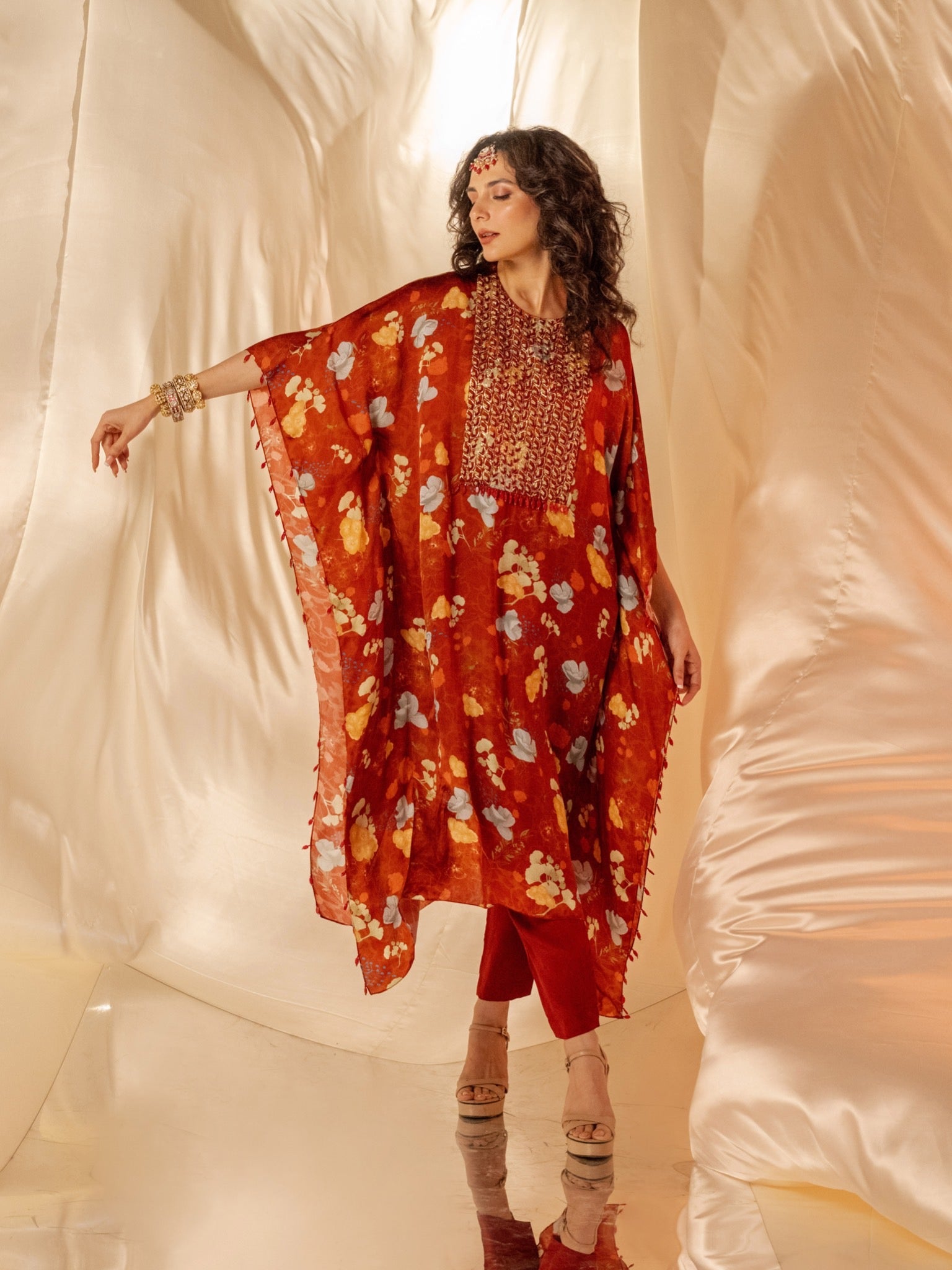 Bahaar Kaftan Kurta Set