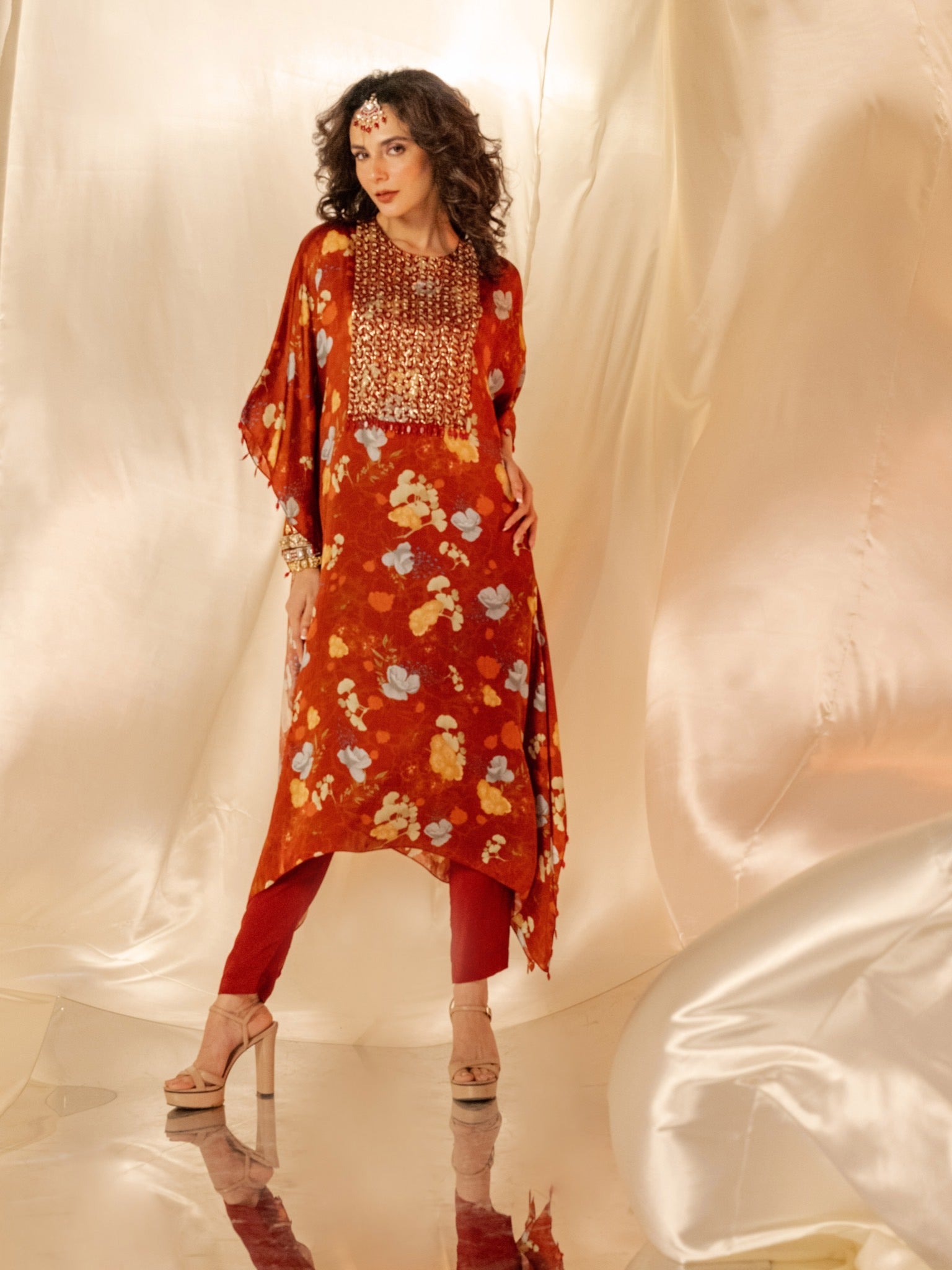 Bahaar Kaftan Kurta Set