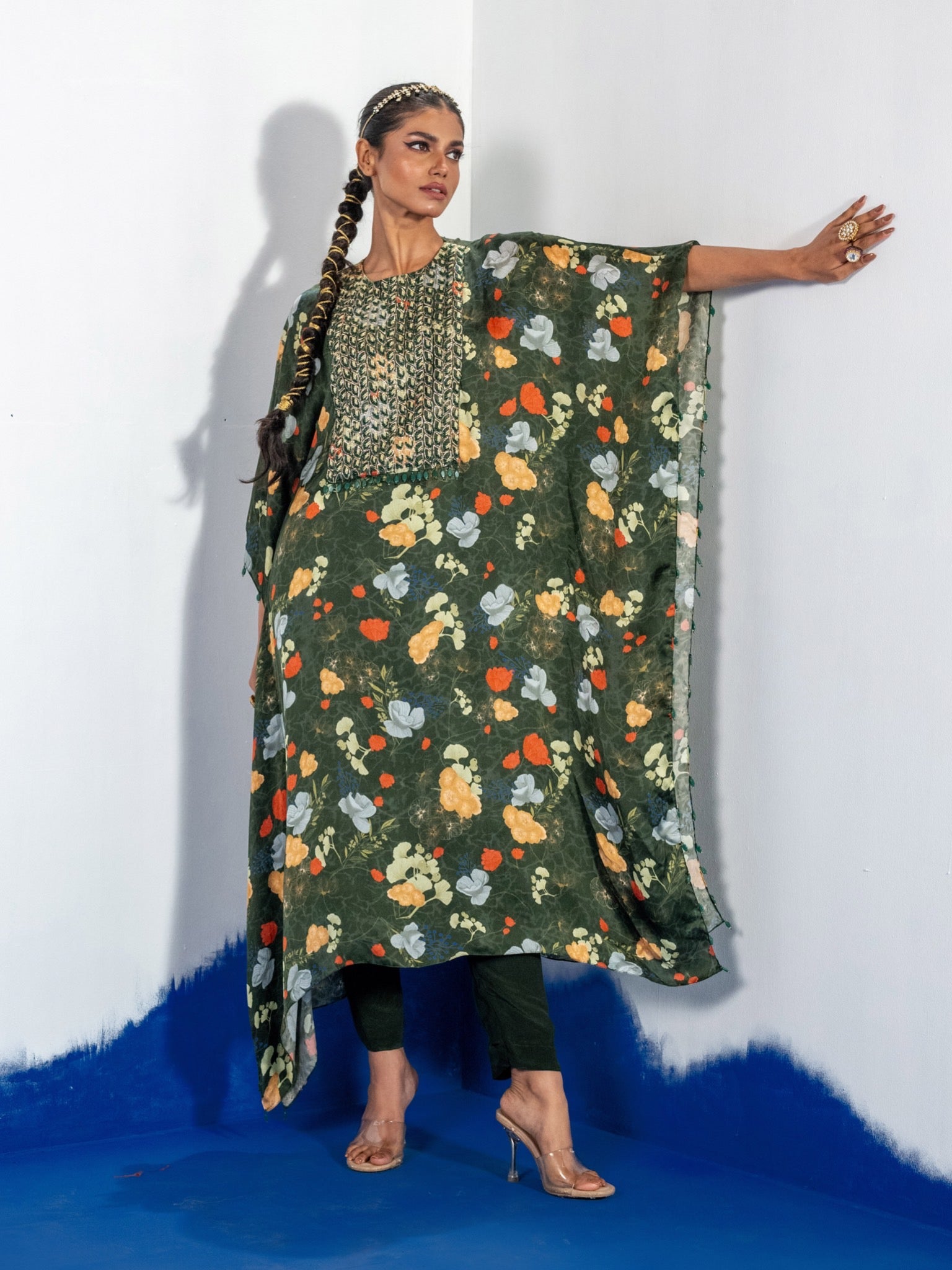 Gulbahaar Kaftan Kurta Set