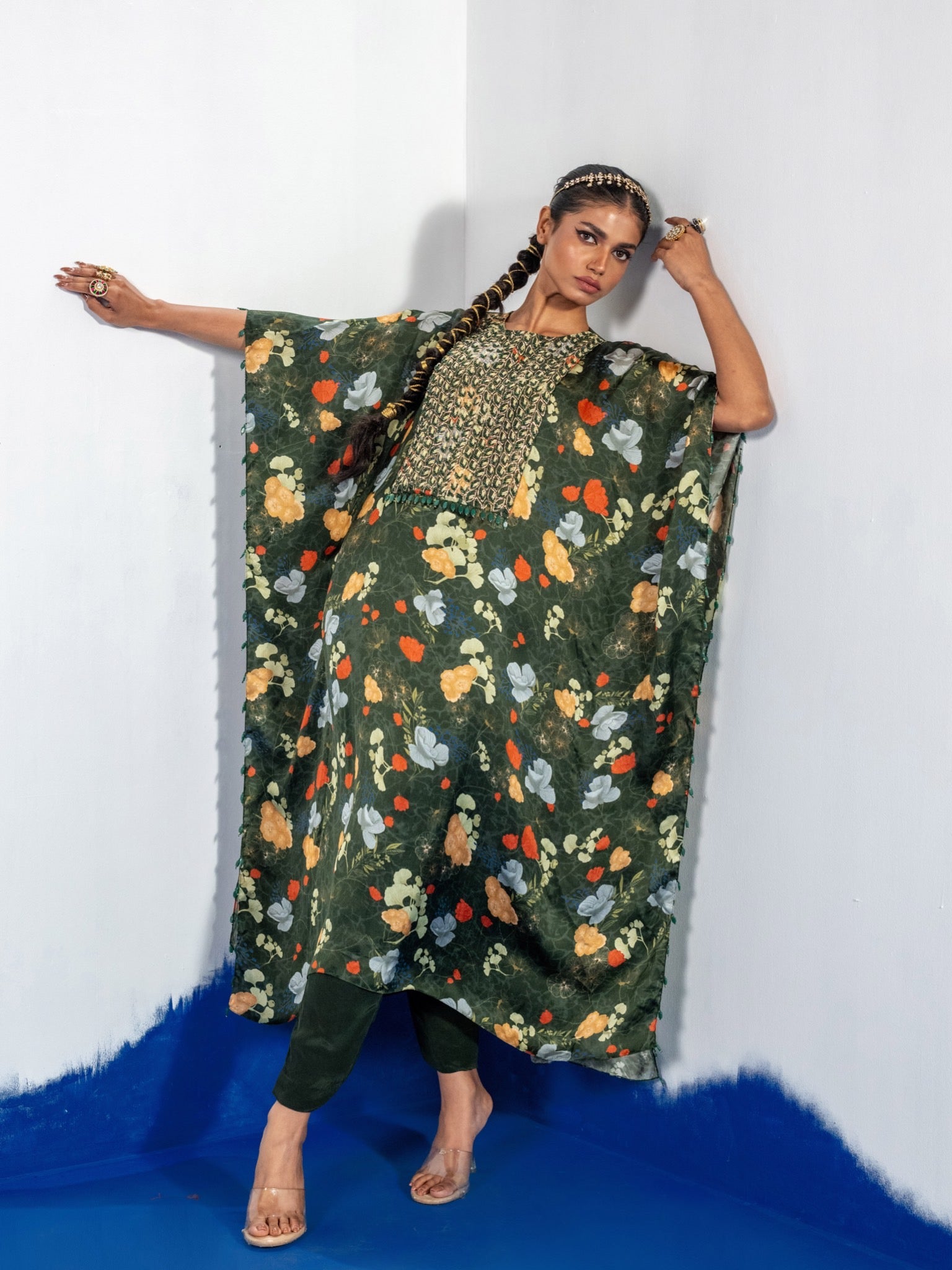 Gulbahaar Kaftan Kurta Set