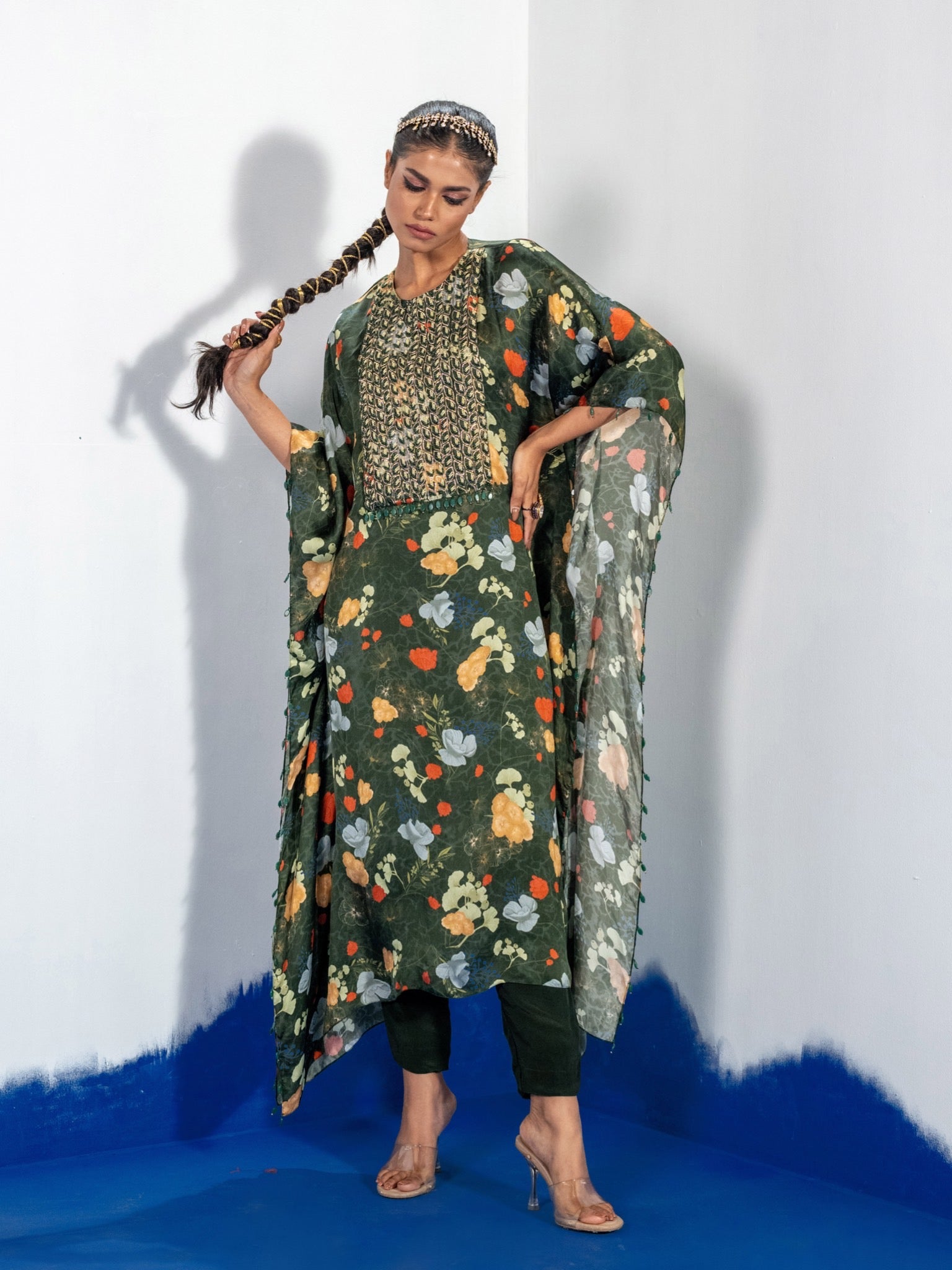 Gulbahaar Kaftan Kurta Set