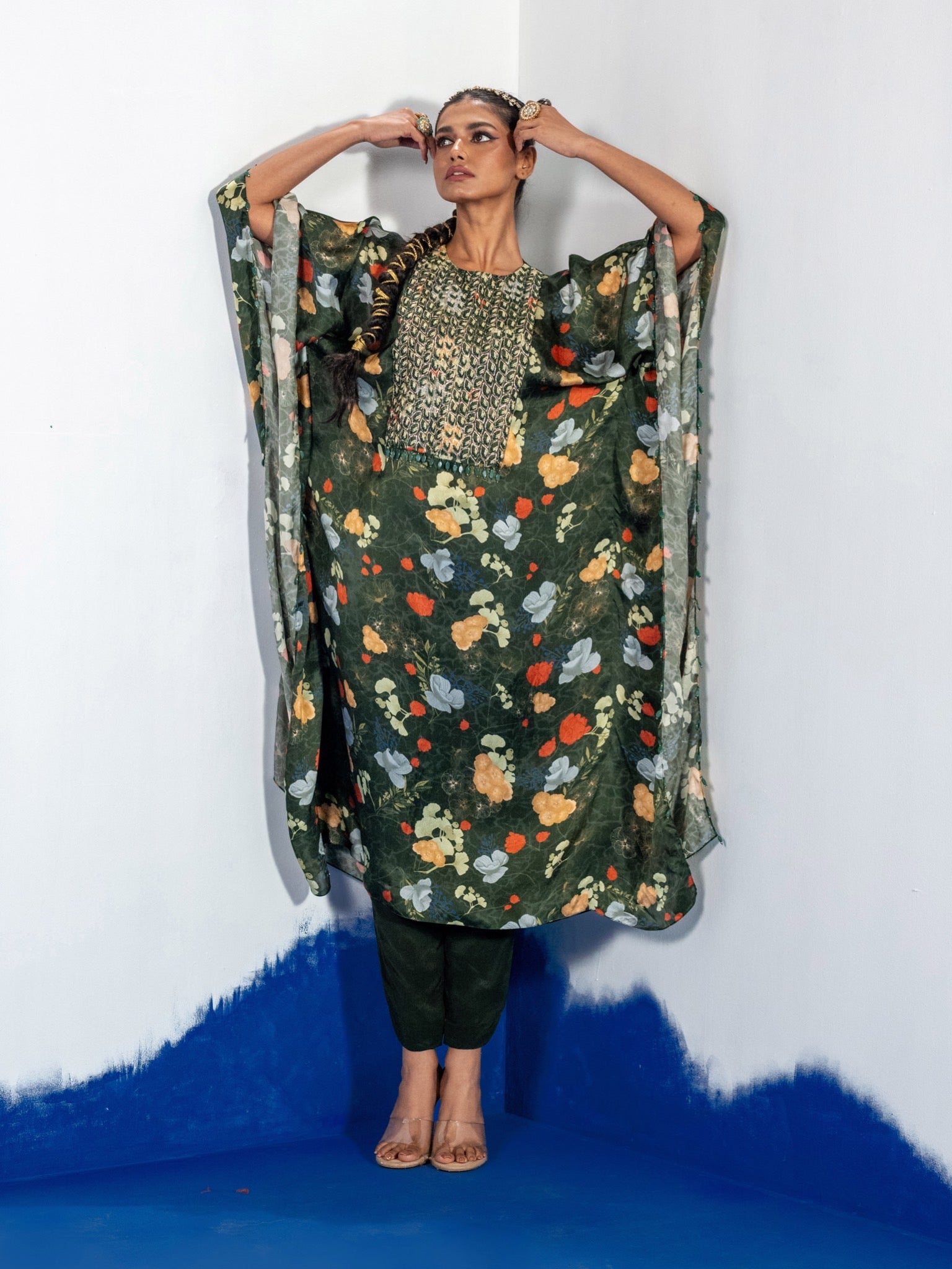 Gulbahaar Kaftan Kurta Set